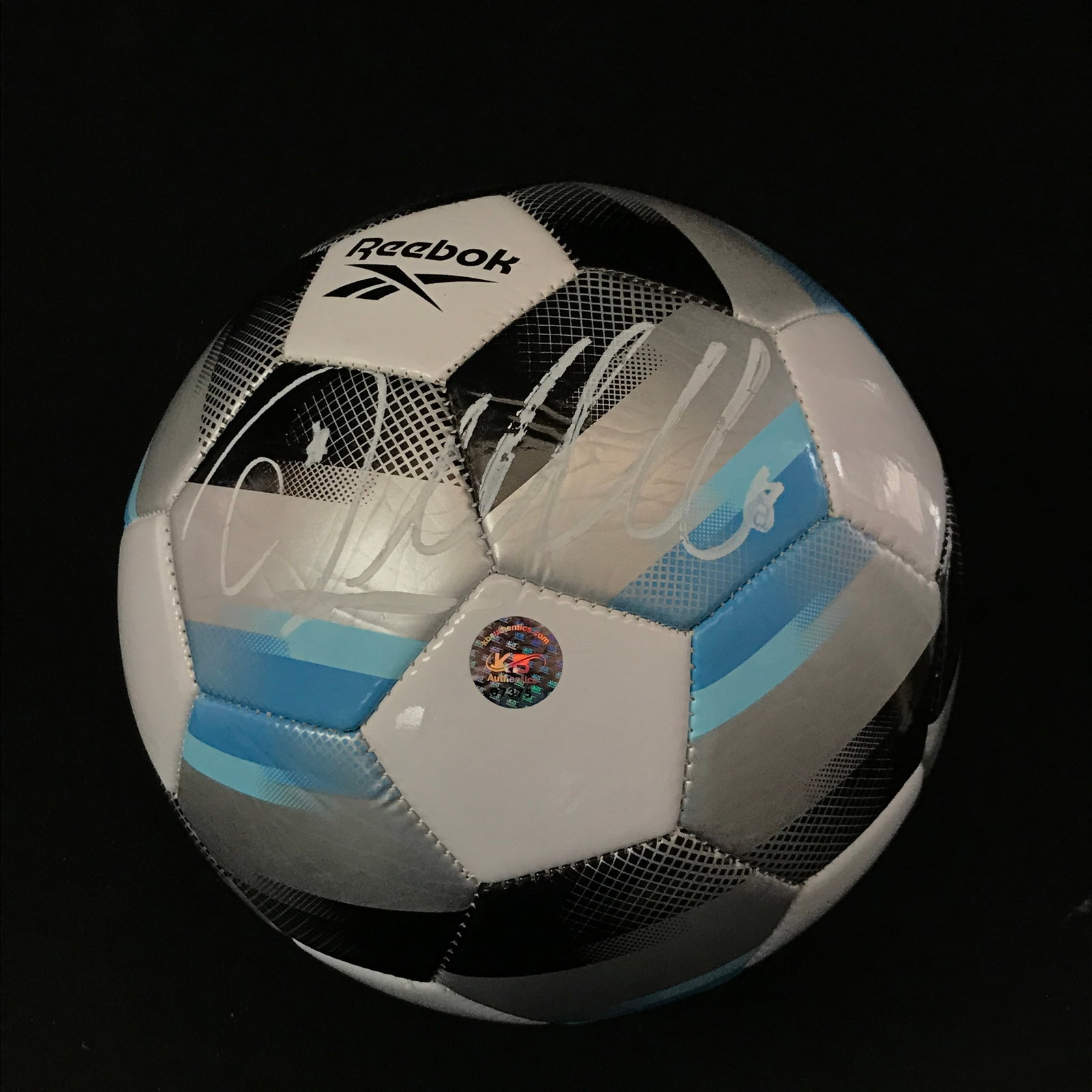 CHRISTIANO RONALDO SIGNED SOCCER BALL (KB AUTHENTICS COA): Prices are in Canadian dollars