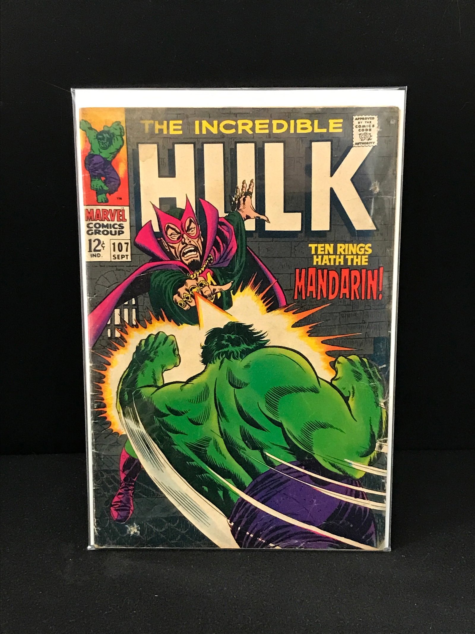 THE INCREDIBLE HULK #107 (MARVEL COMICS): Prices are in Canadian dollars