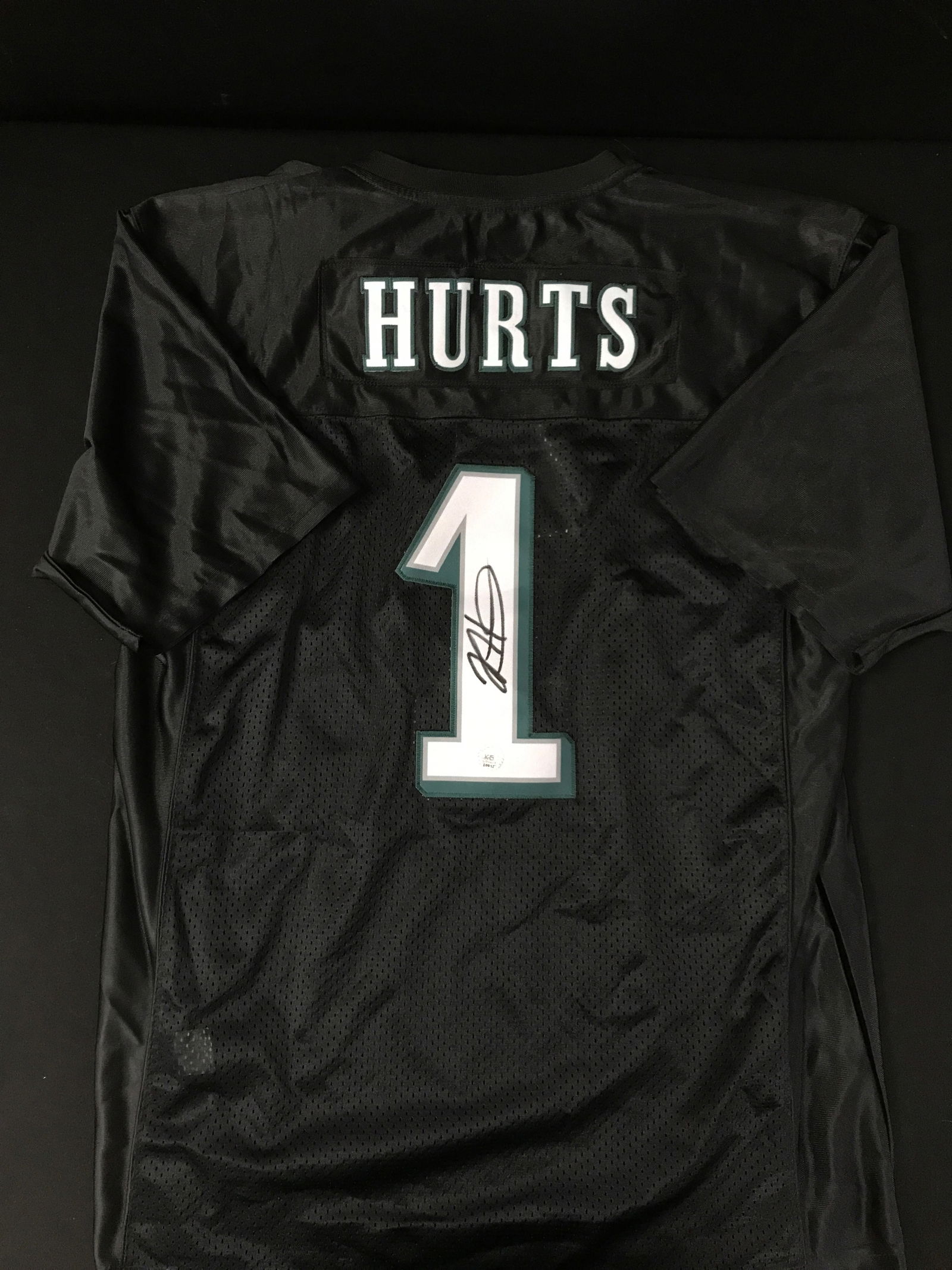 JALEN HURTS SIGNED PHILADELPHIA EAGLES JERSEY (KB AUTHENTICS COA) (1 of 3)