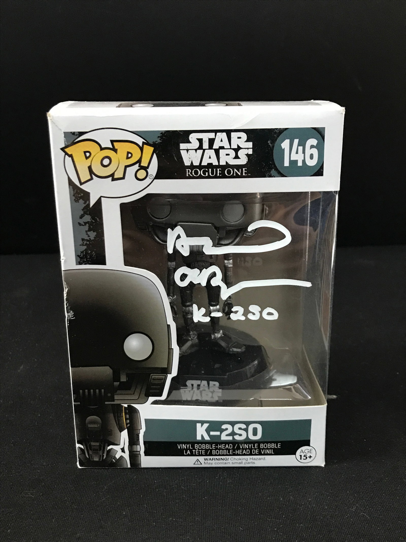 ALAN TUDYK SIGNED K-2SO FUNKO (WWOC COA): Prices are in Canadian dollars
