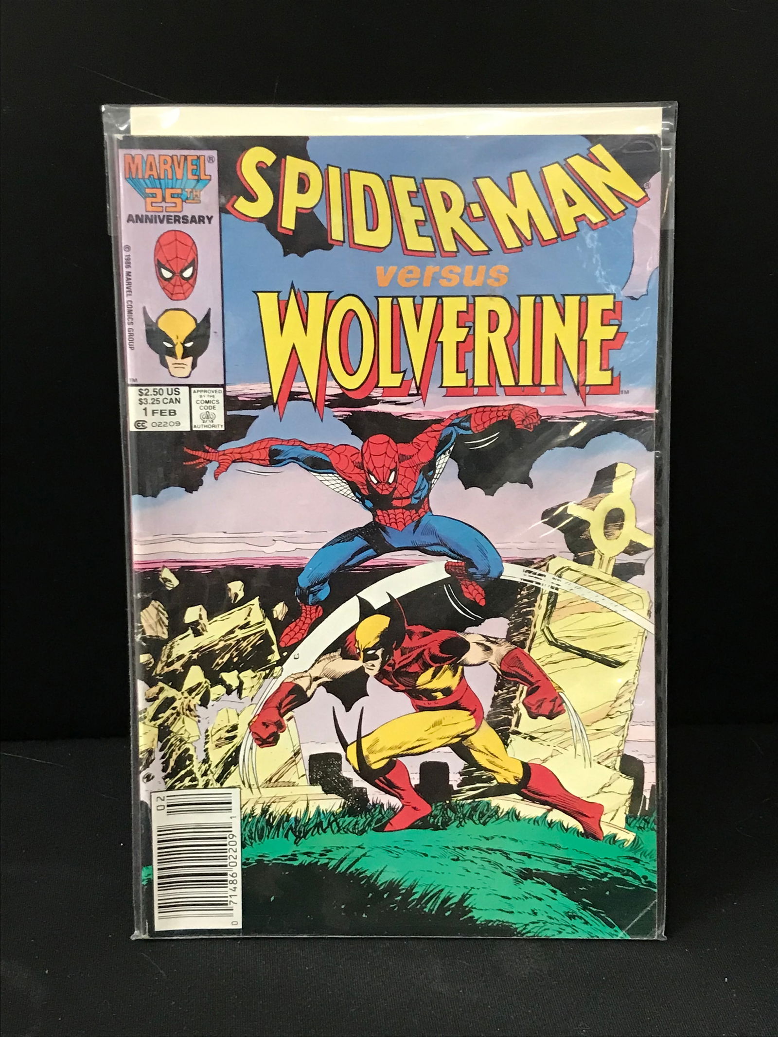 SPIDERMAN VERSUS WOLVERINE #1 (MARVEL COMICS) (1 of 1)