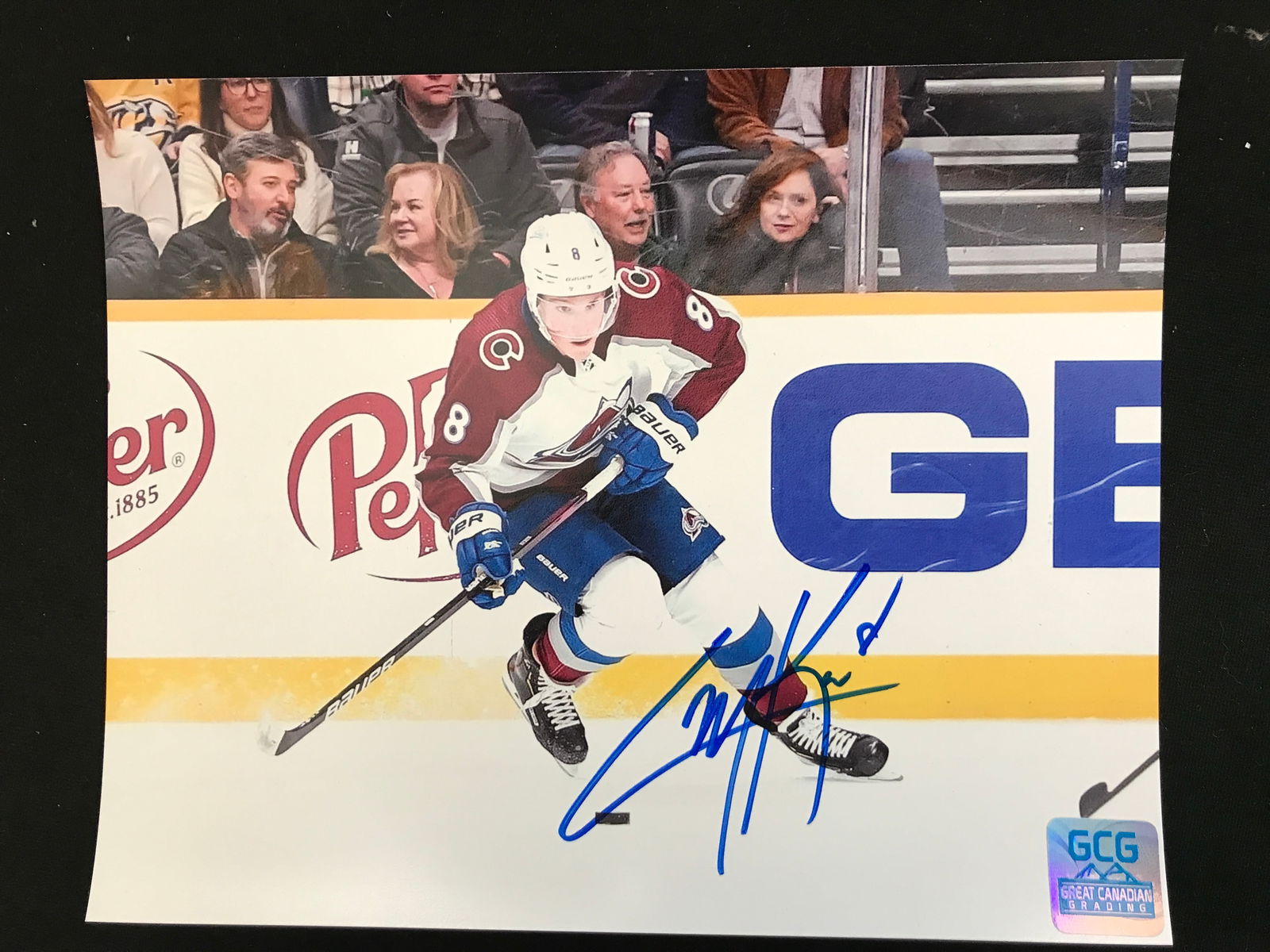 CALE MAKAR SIGNED 8 X 10 (GCG HOLO): Prices are in Canadian dollars