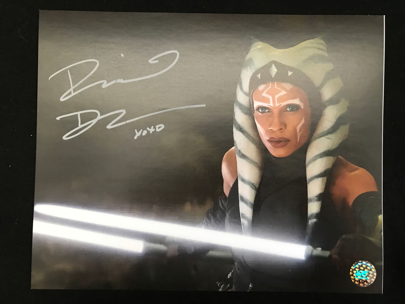 ROSARIO DAWSON SIGNED STAR WARS 8X10 (KB AUTHENTICS COA) (1 of 1)