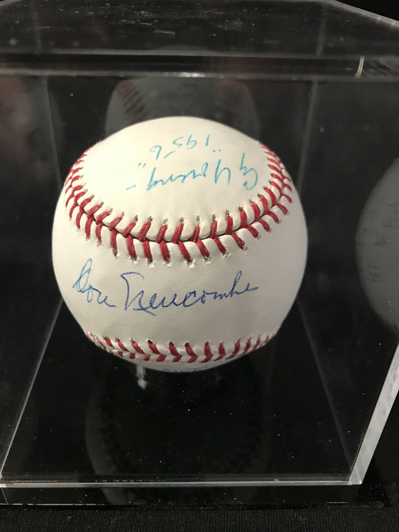 DON NEWCOMBE SIGNED AND MULTO INSCRIBED RAWLINGS BASEBALL (JSA COA}) (1 of 4)