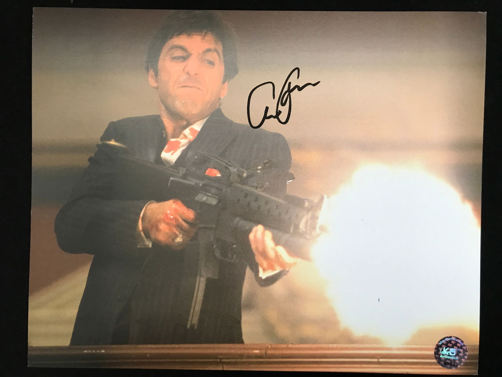 AL PACINO SIGNED SCARFACE 8X10 (KB AUTHENTICS COA) (1 of 1)