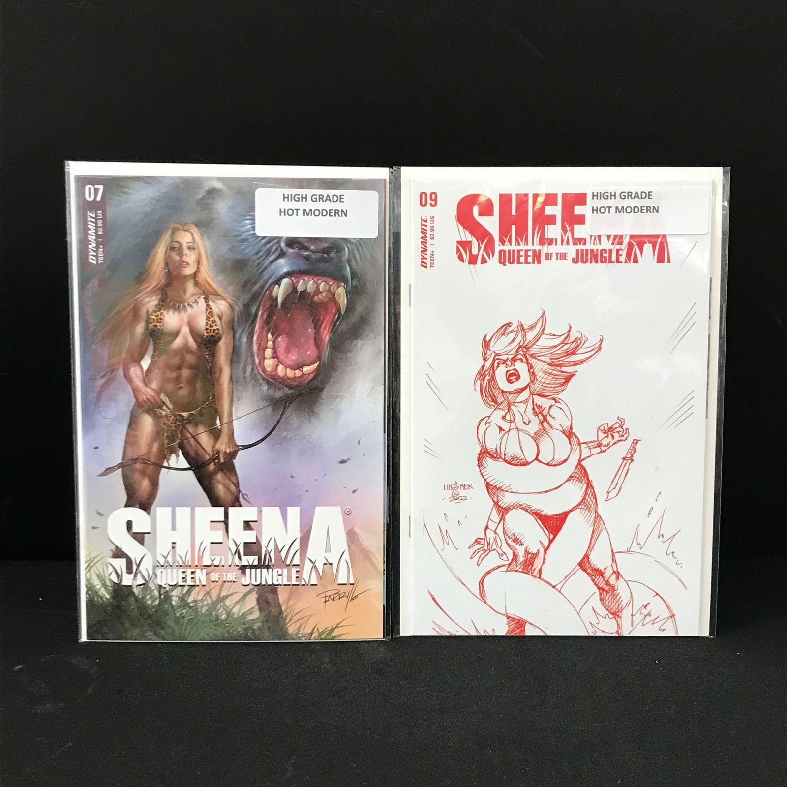 LOT OF 2 COMICS SHEEMA QUEEN OF THE JUNGLE #7 AND #9 (1 of 1)
