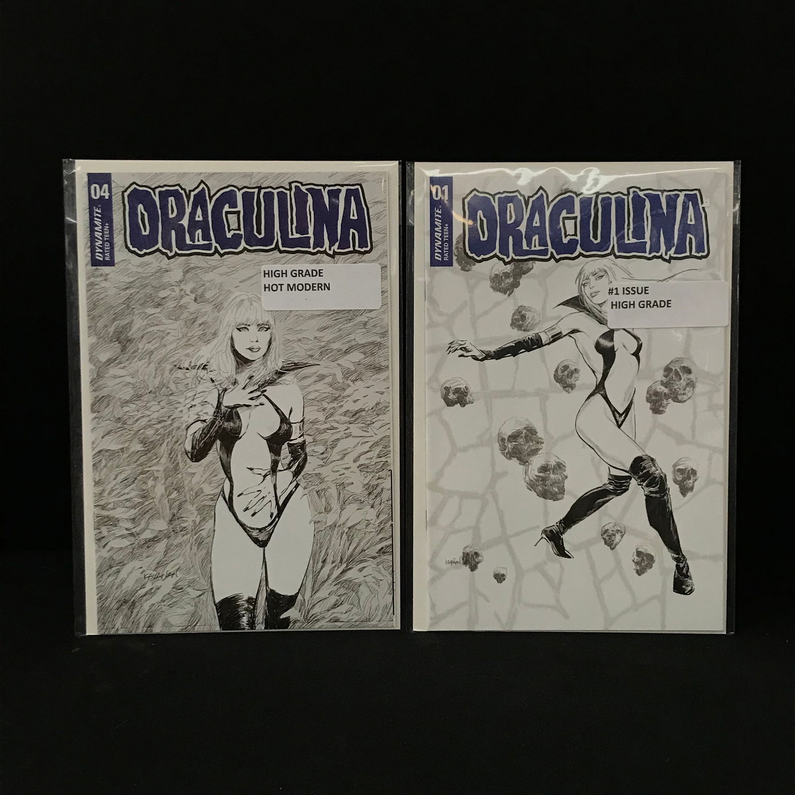 LOT OF 2 COMICS DRACULINA #1 AND #4 (DYNAMITE COMICS) (1 of 1)