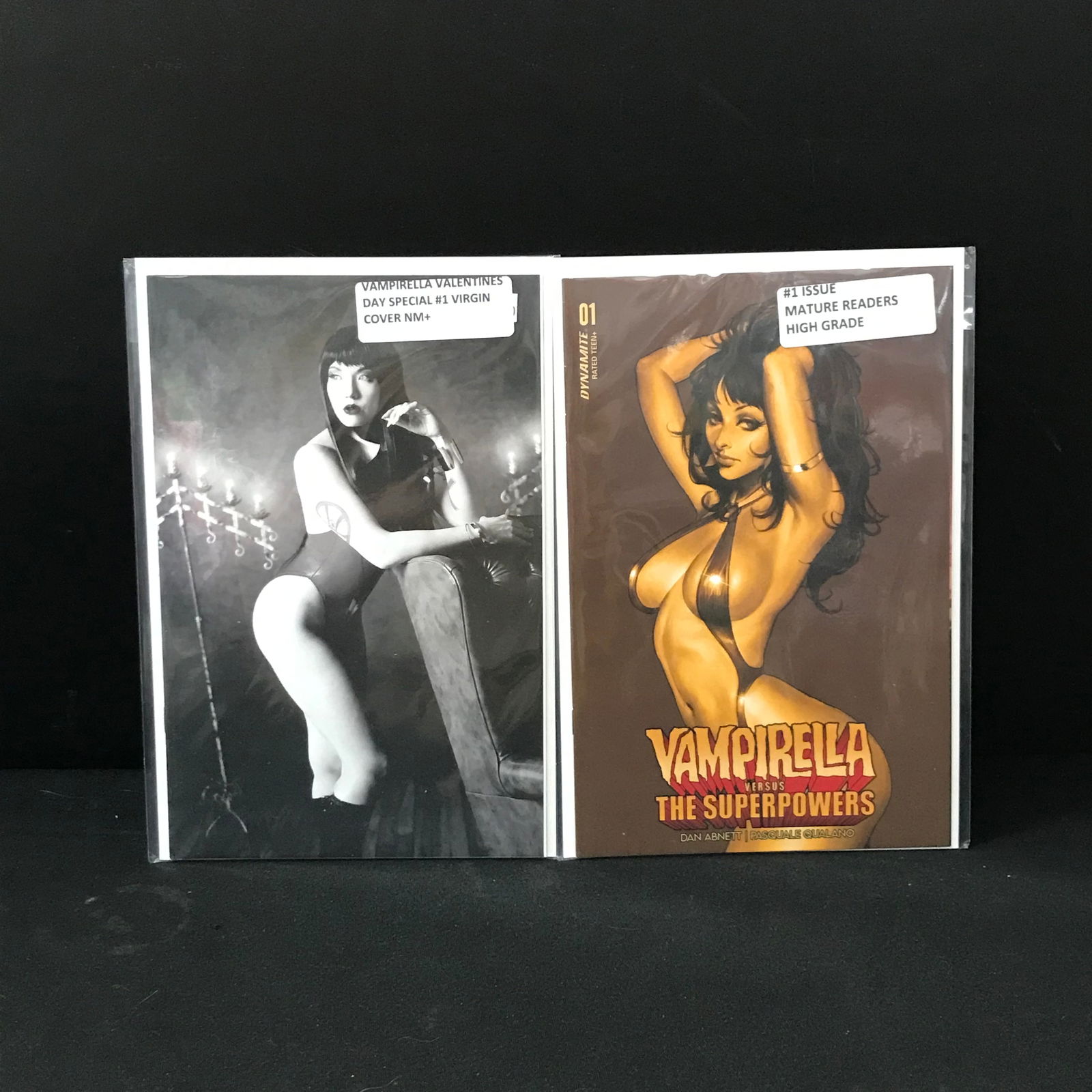 LOT OF 2 VAMPIRELLA COMICS #1 (DYNAMITE COMICS) (1 of 1)