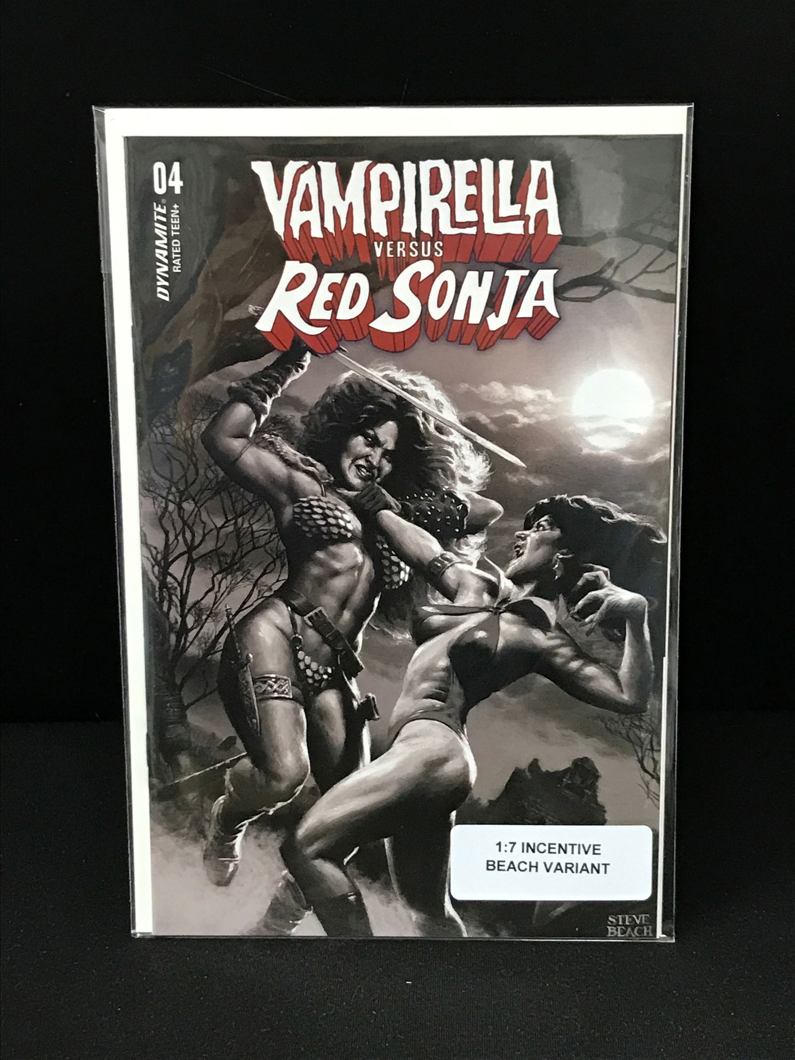VAMPIRELLA VS RED SONJA #4 1:7 VARIANT (DYNAMITE COMICS) (1 of 1)