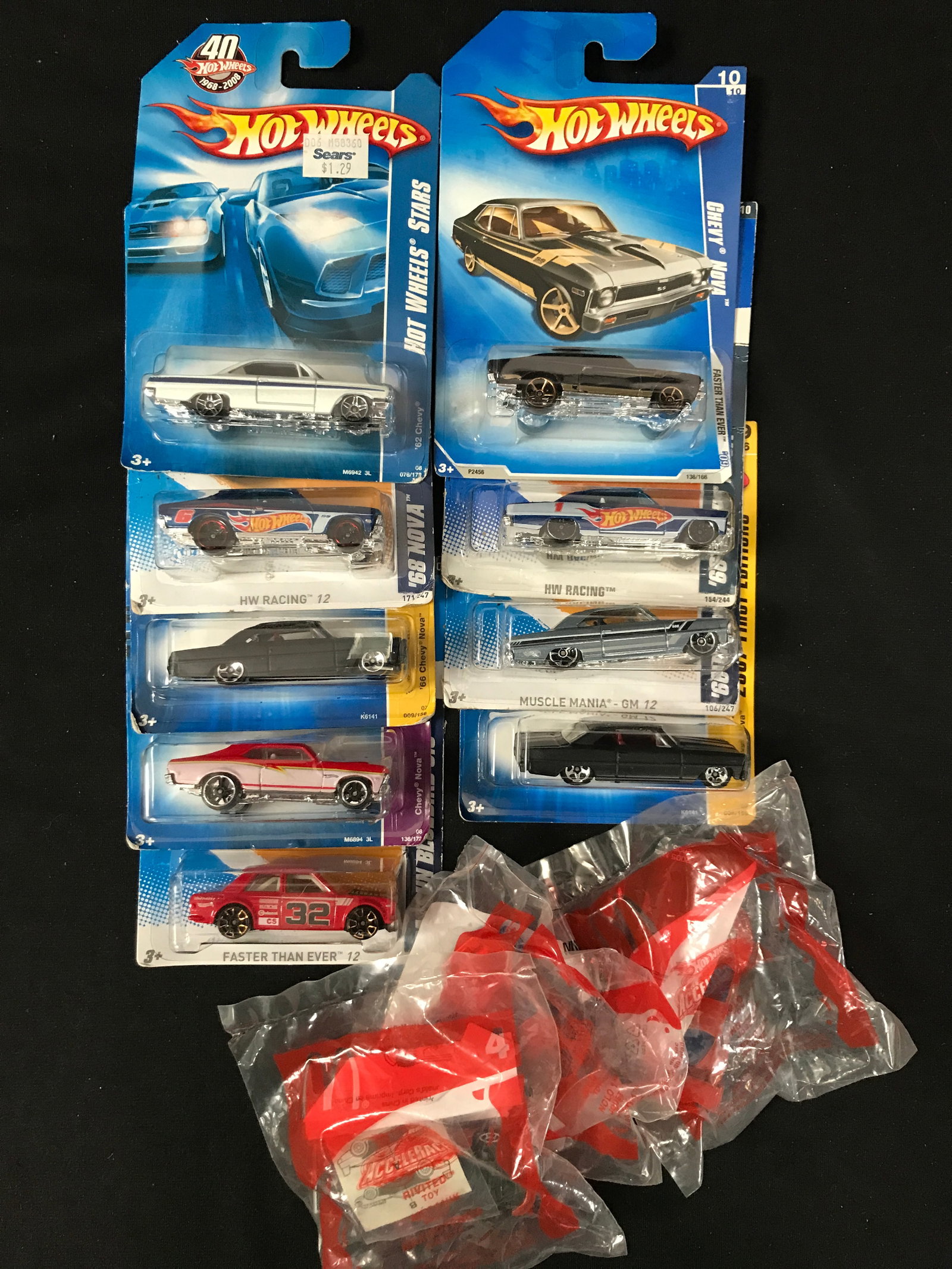 LOT OF UNOPENED HOT WHEEL CARS: Prices are in Canadian dollars