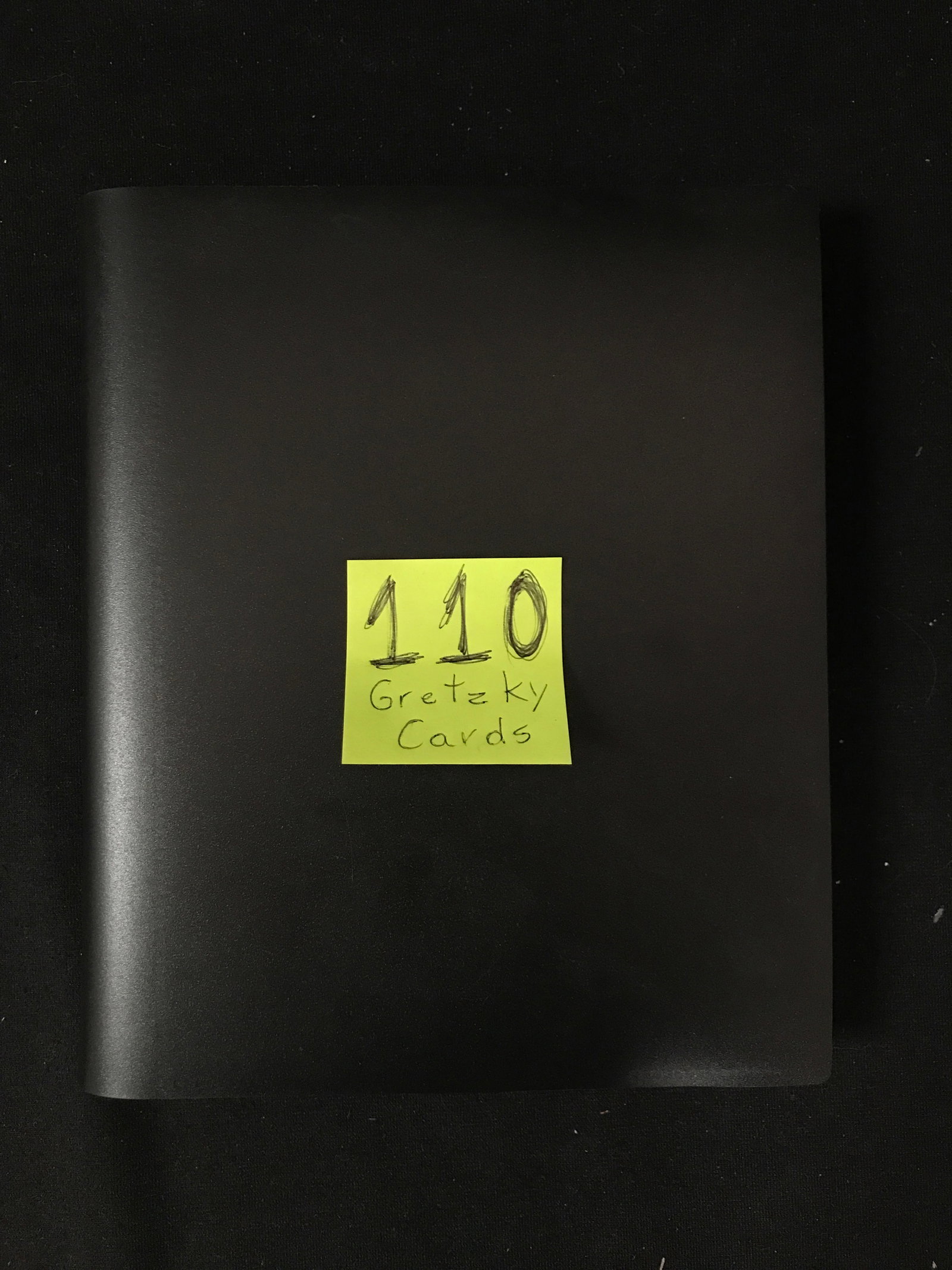 LOT OF 110 GRETZKY CARDS IN BINDER: Prices are in Canadian dollars