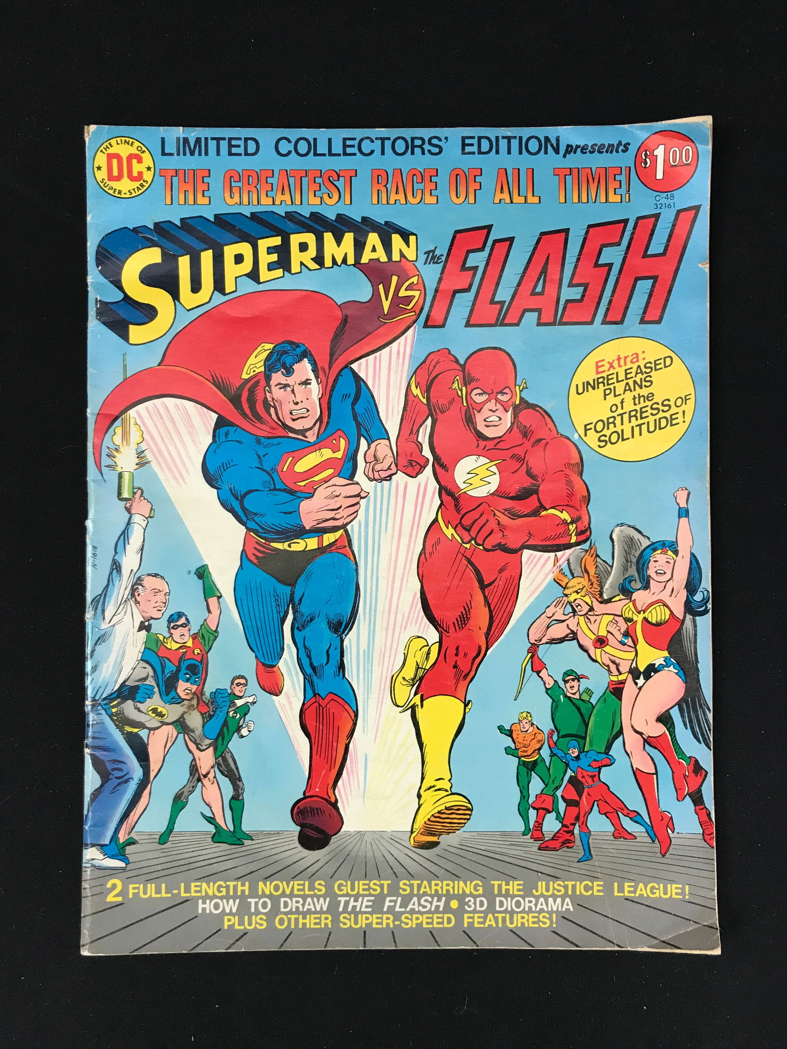 THE GREATEST RACE OF ALL TIME SUPERMAN VS THE FLASH (DC COMICS) (1 of 1)