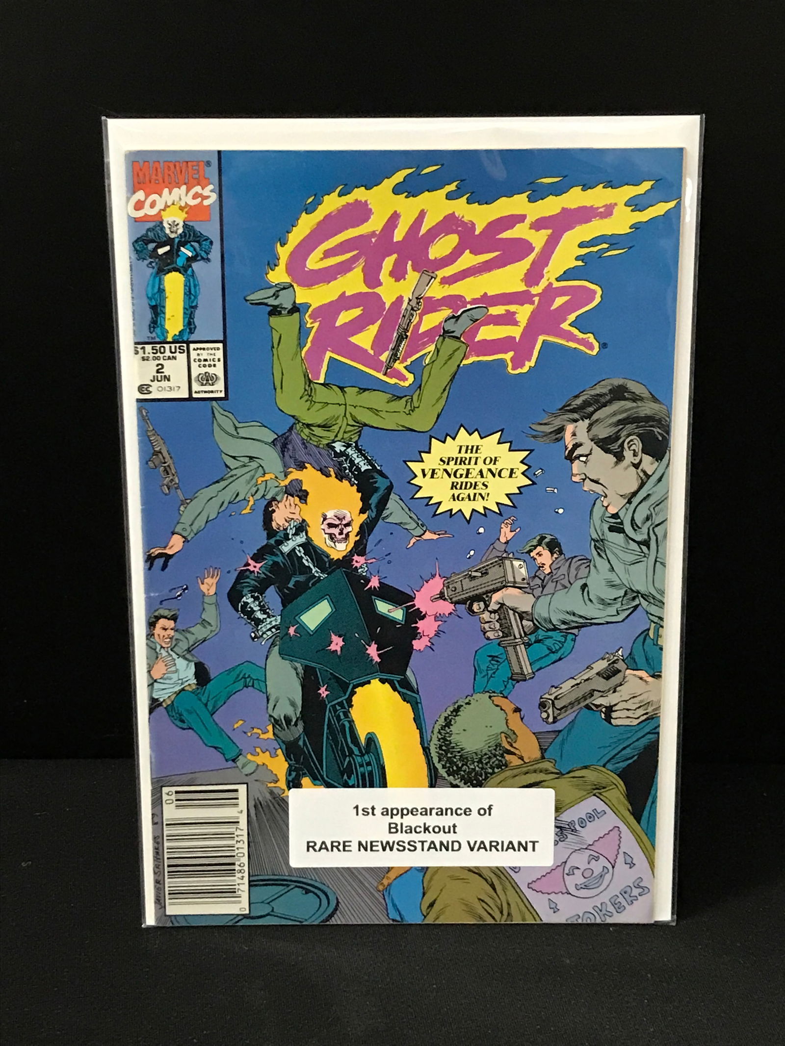 GHOSTRIDER #2 (MARVEL COMICS) (1 of 1)