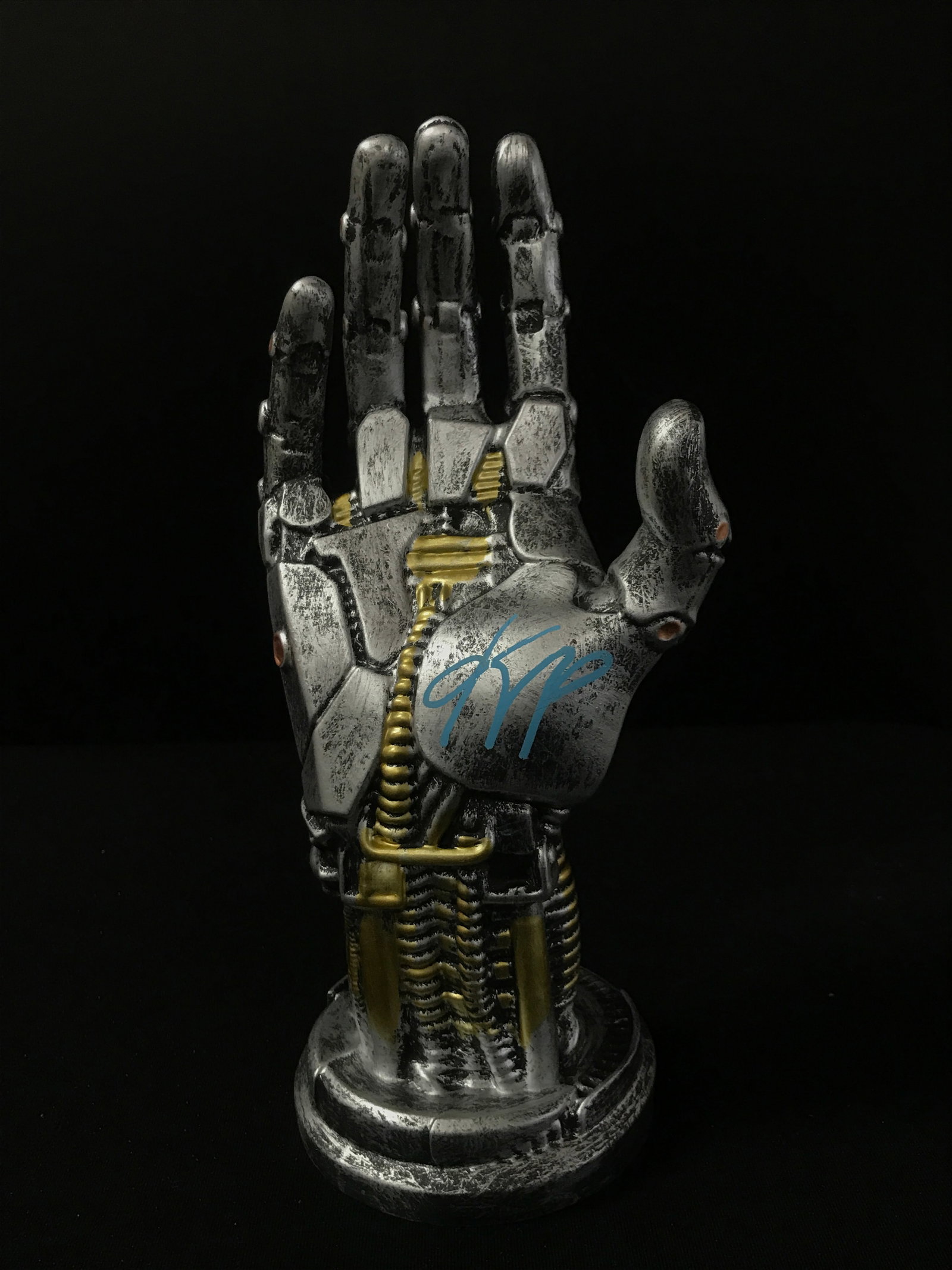 KAREN GILLAIN SIGNED AVENGERS NEBULA HAND BUST (KB AUTHENTICS COA): Prices are in Canadian dollars