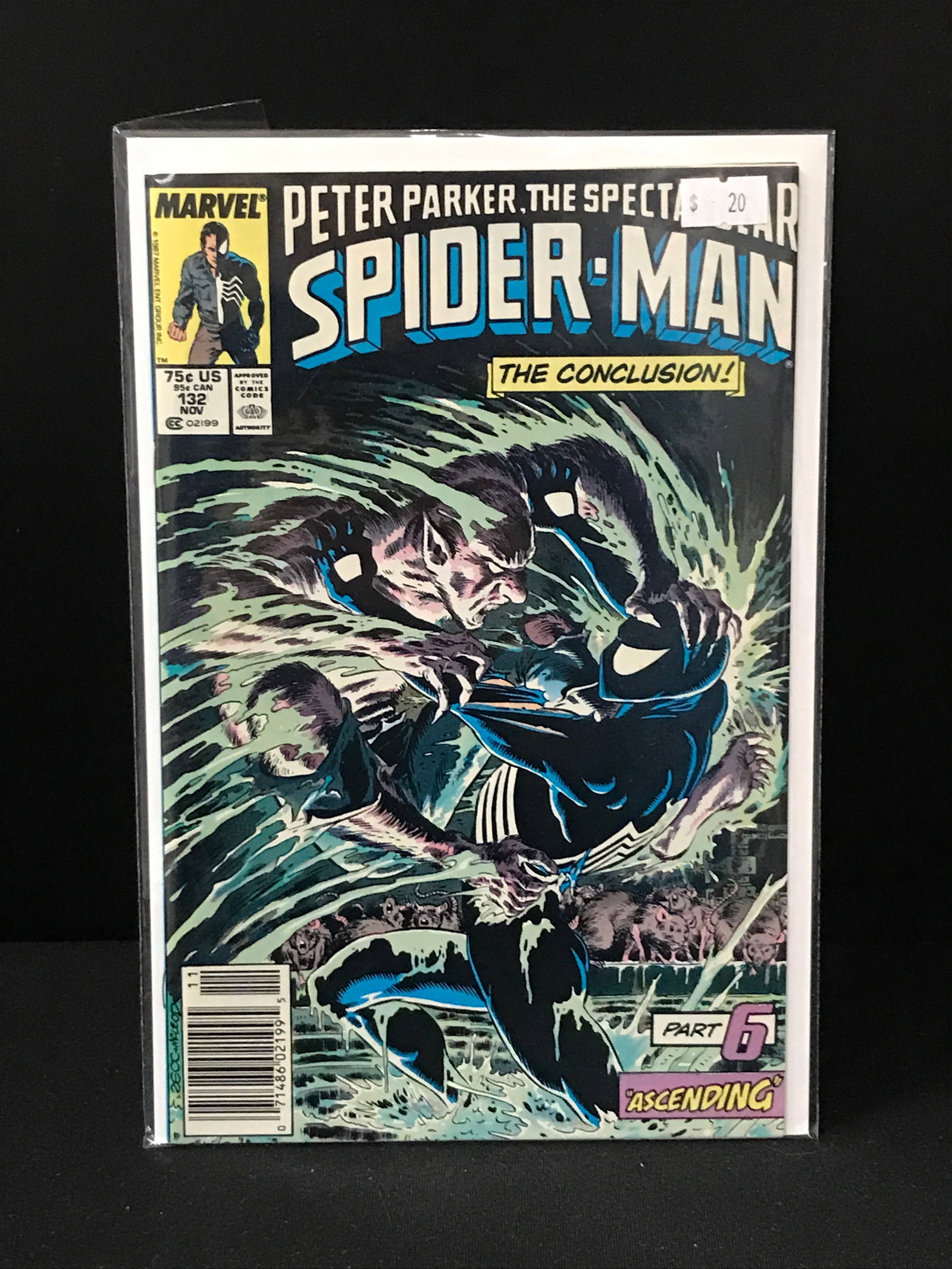 PETER PARKER THE SPECTACULAR SPIDERMAN #132 (MARVEL COMICS): Prices are in Canadian dollars
