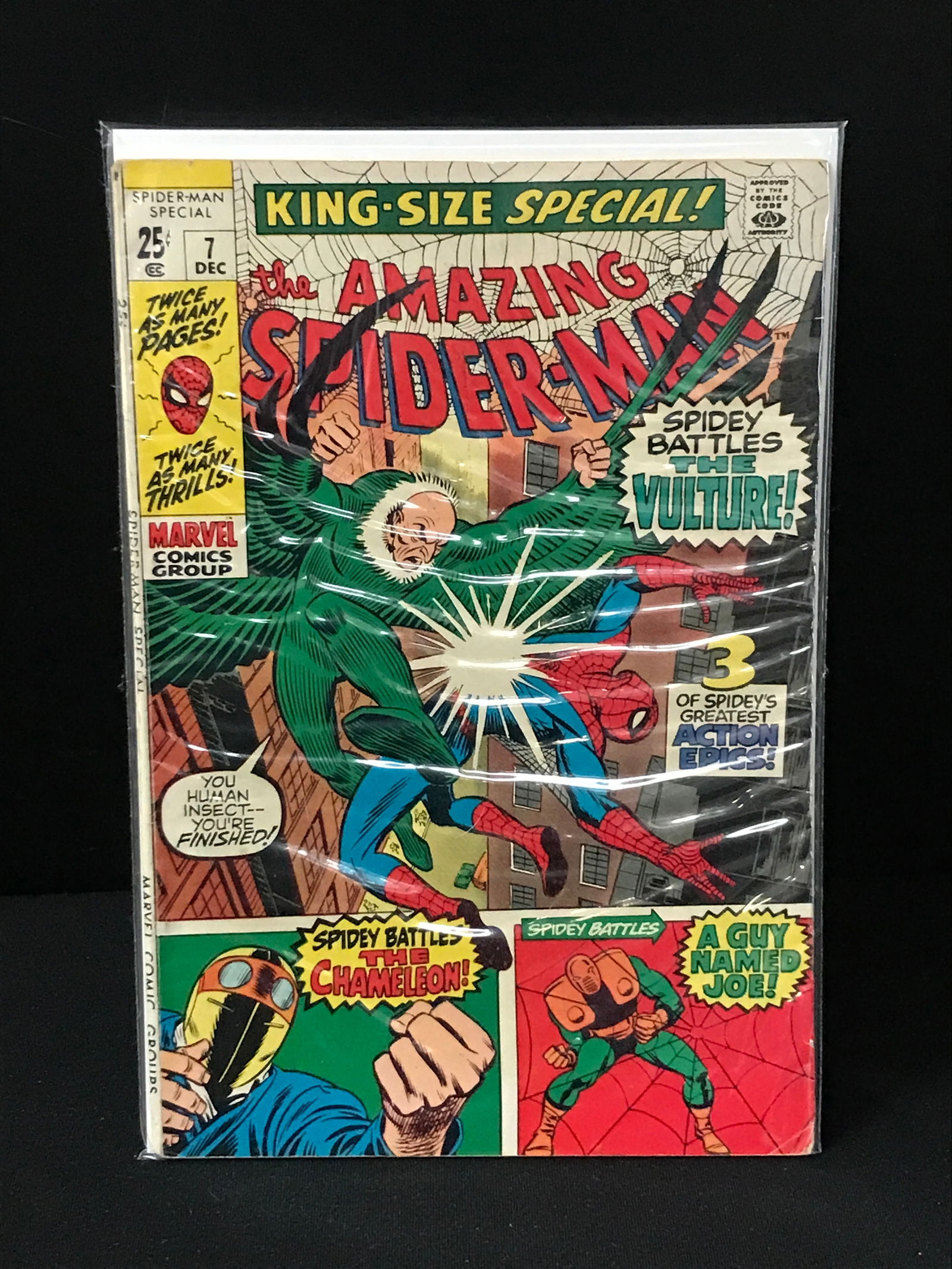 THE AMAZING SPIDERMAN KING SIZED SPECIAL #7 (MARVEL COMICS) (1 of 1)