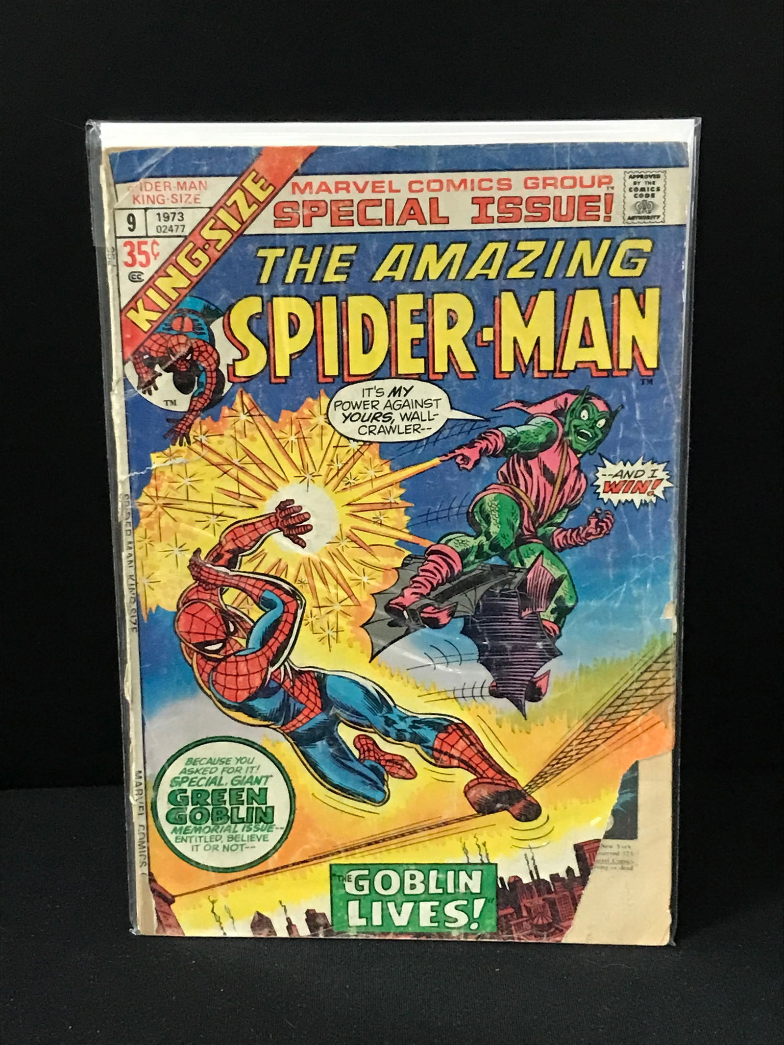 THE AMAZING SPIDERMAN KING SIZED #9 (MARVEL COMICS) (1 of 1)