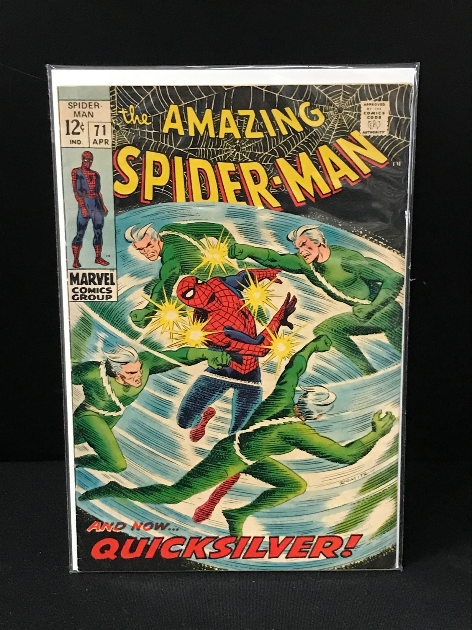 THE AMAZING SPIDERMAN #71 (MARVEL COMICS) (1 of 1)