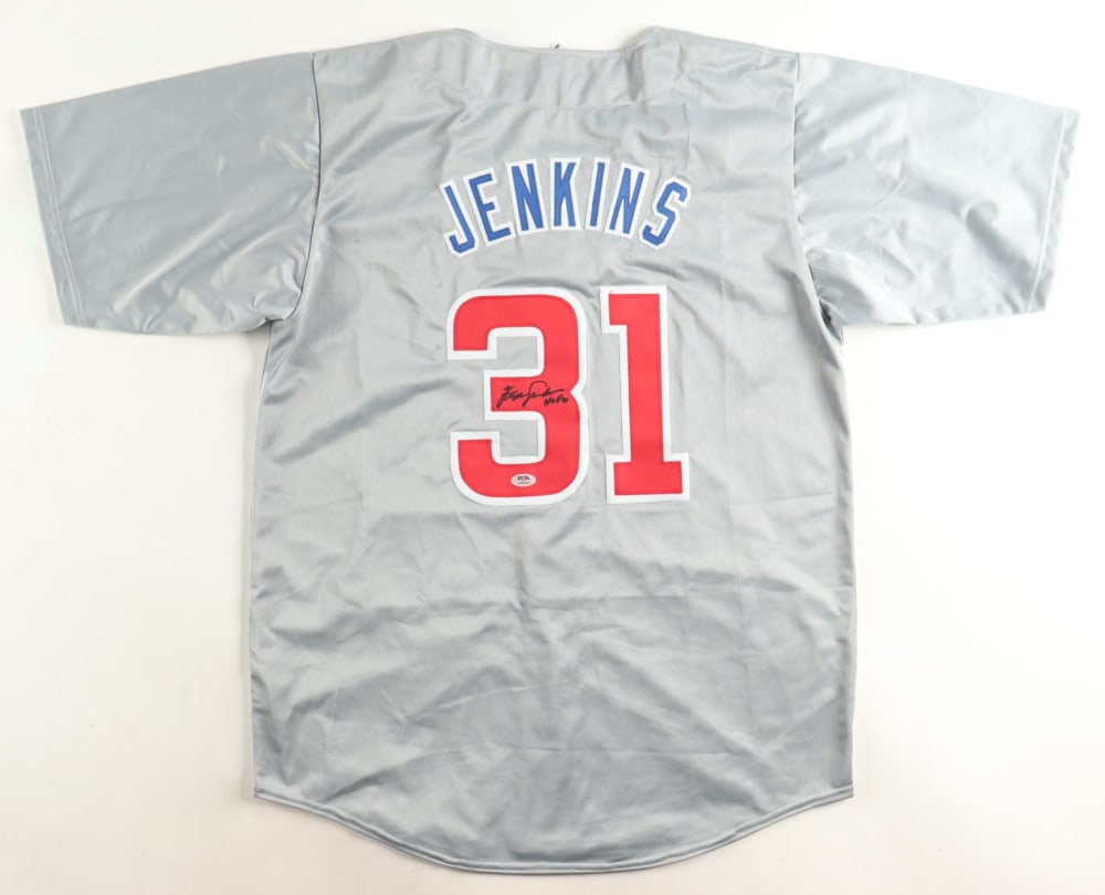FERGUSON JENKINS SIGNED CHICAGO CUBS JERSEY (PSA COA) (1 of 3)