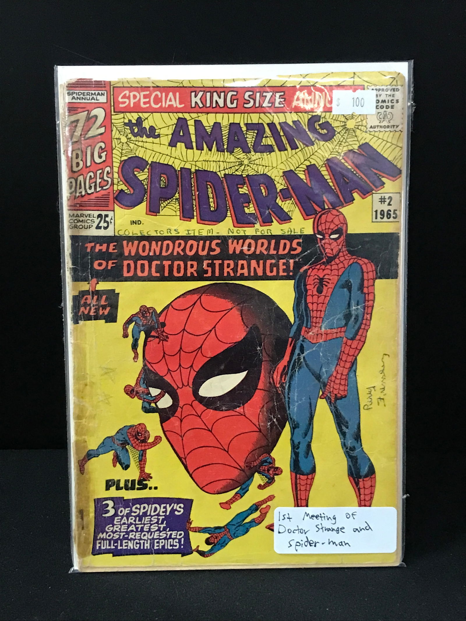 THE AMAZING SPIDERMAN KING SIZED ANNUAL #2 (MARVEL COMICS) (1 of 1)