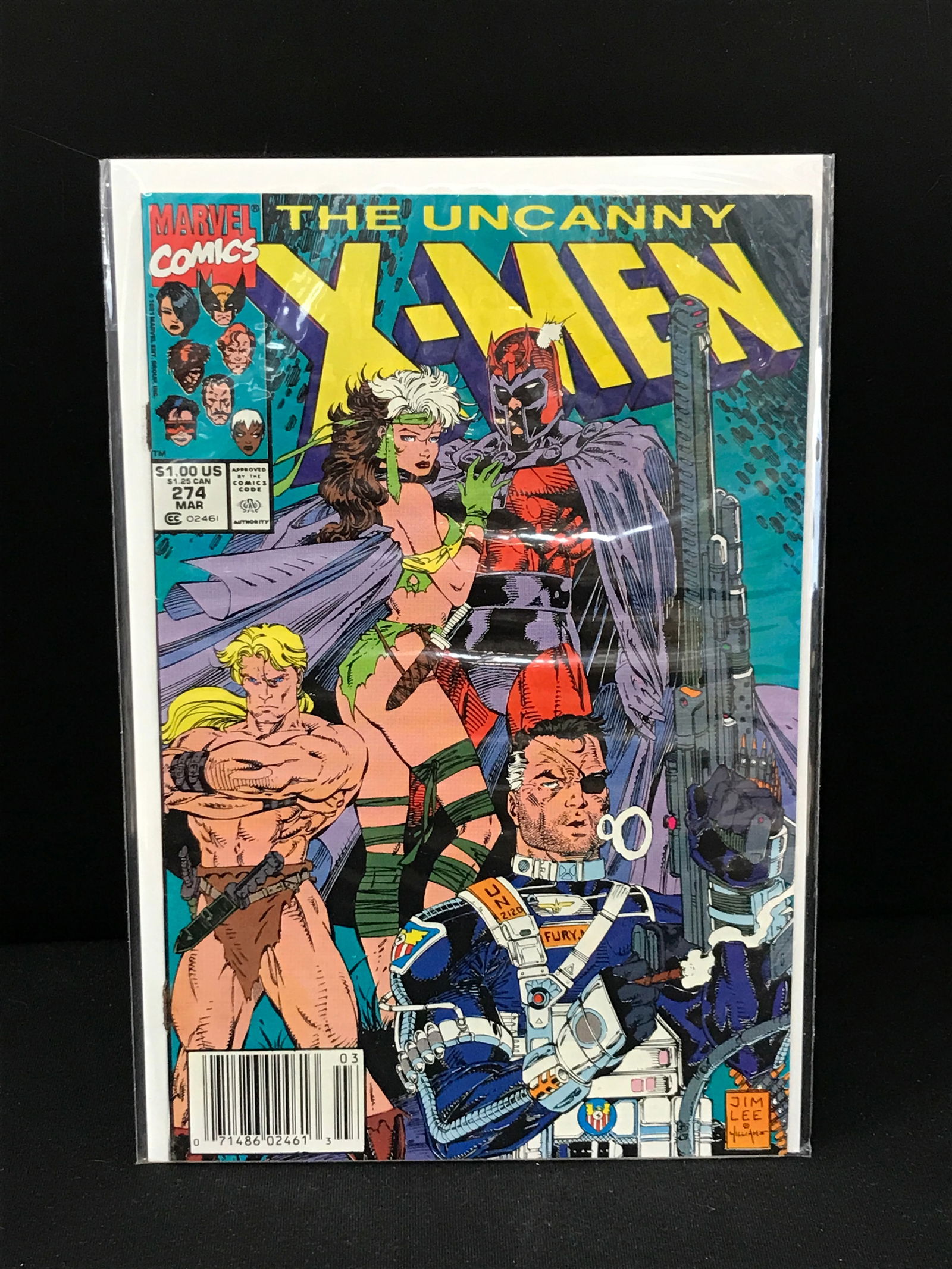 MARVEL COMICS NO.274 THE UNCANNY X-MEN: Prices are in Canadian dollars