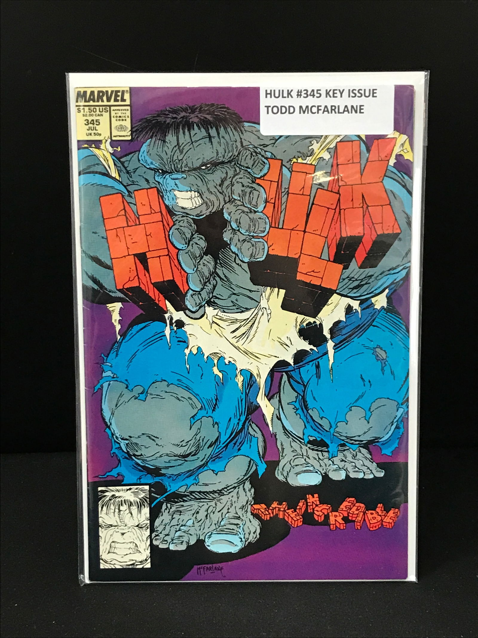 HULK #345 (MARVEL COMICS) (1 of 1)