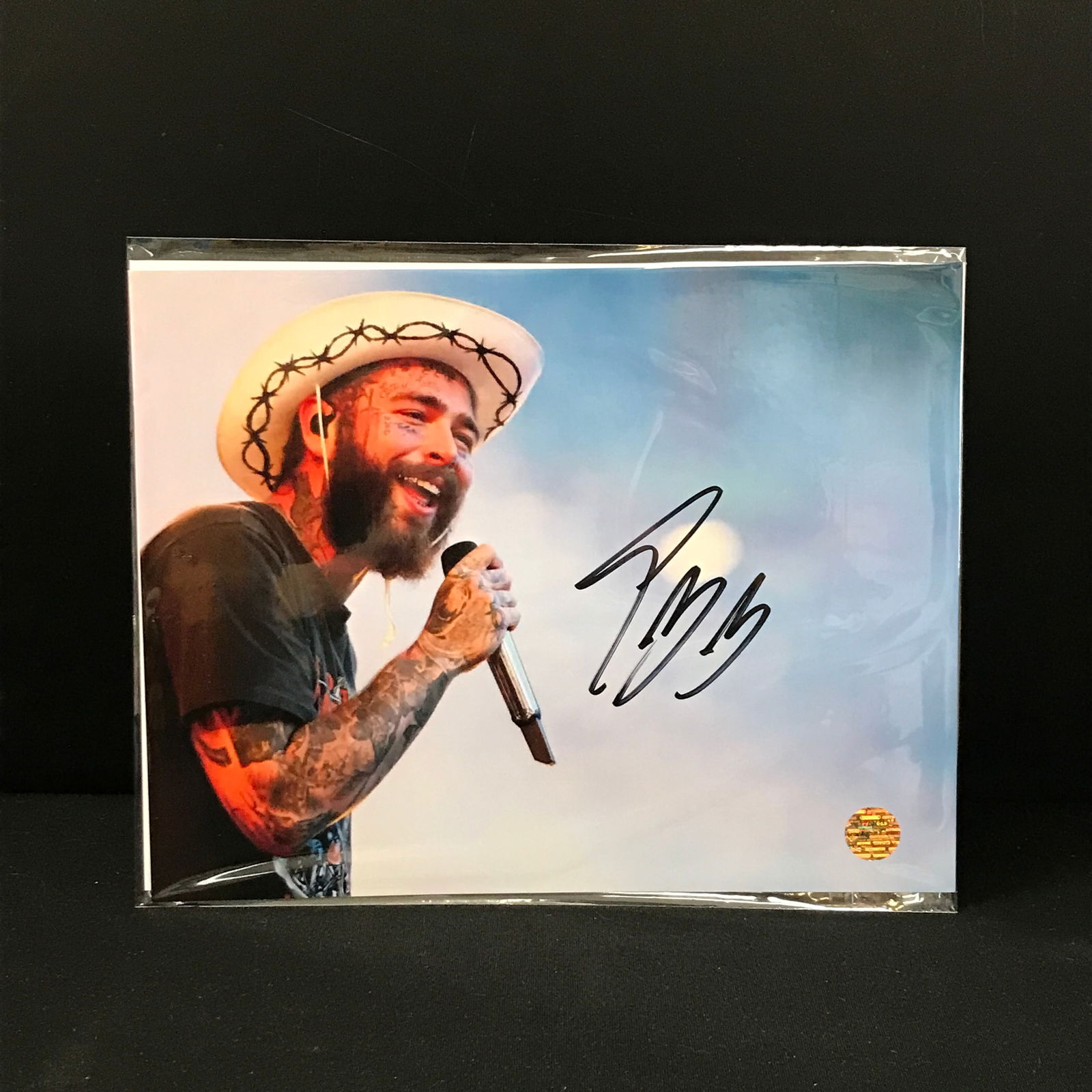 POST MALONE SIGNED 8X10 (ELITE AUTHENTICATION COA) (1 of 2)