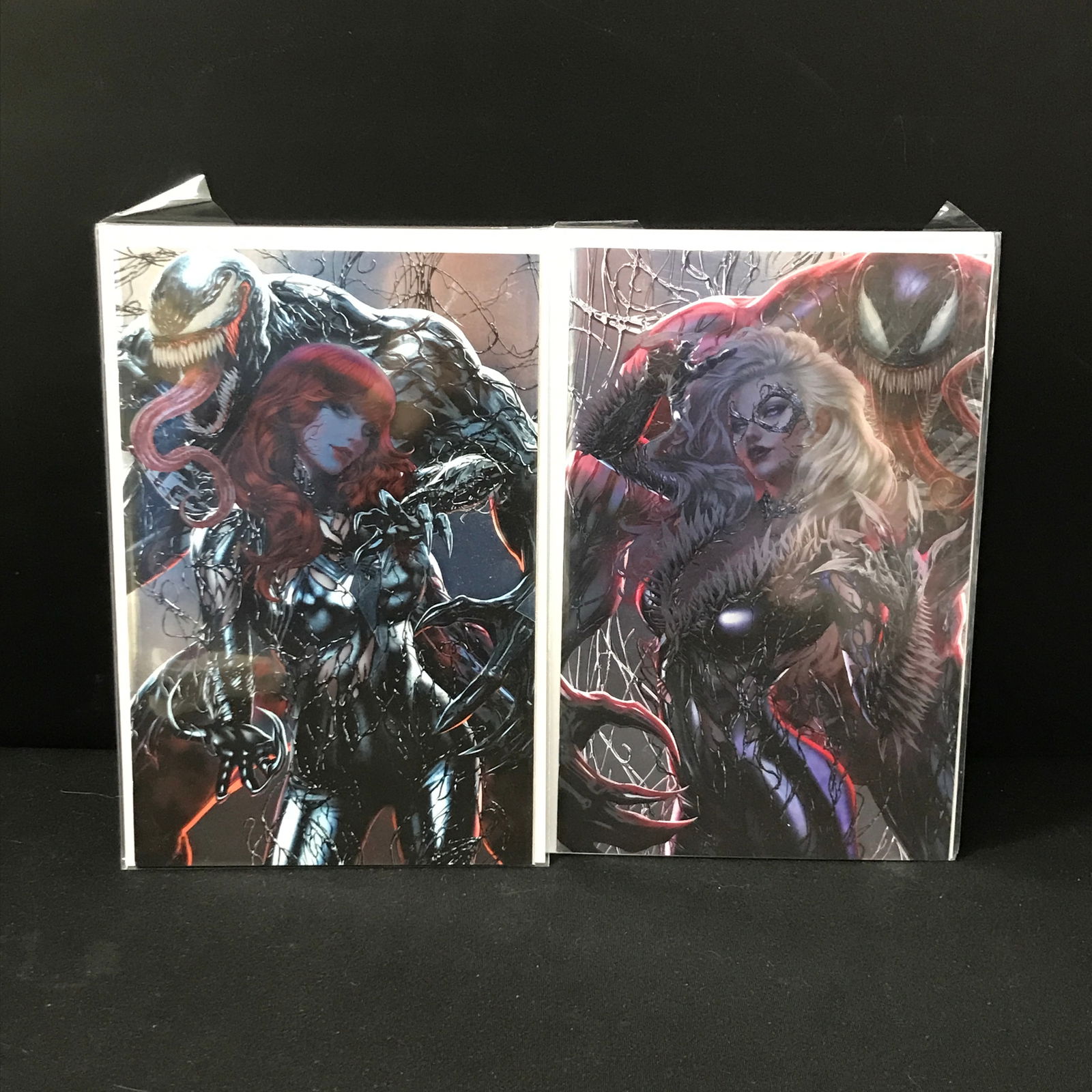 LOT OF 2 VENOM VIRGIN COVER VARIANT COMICS (MARVEL) (1 of 1)