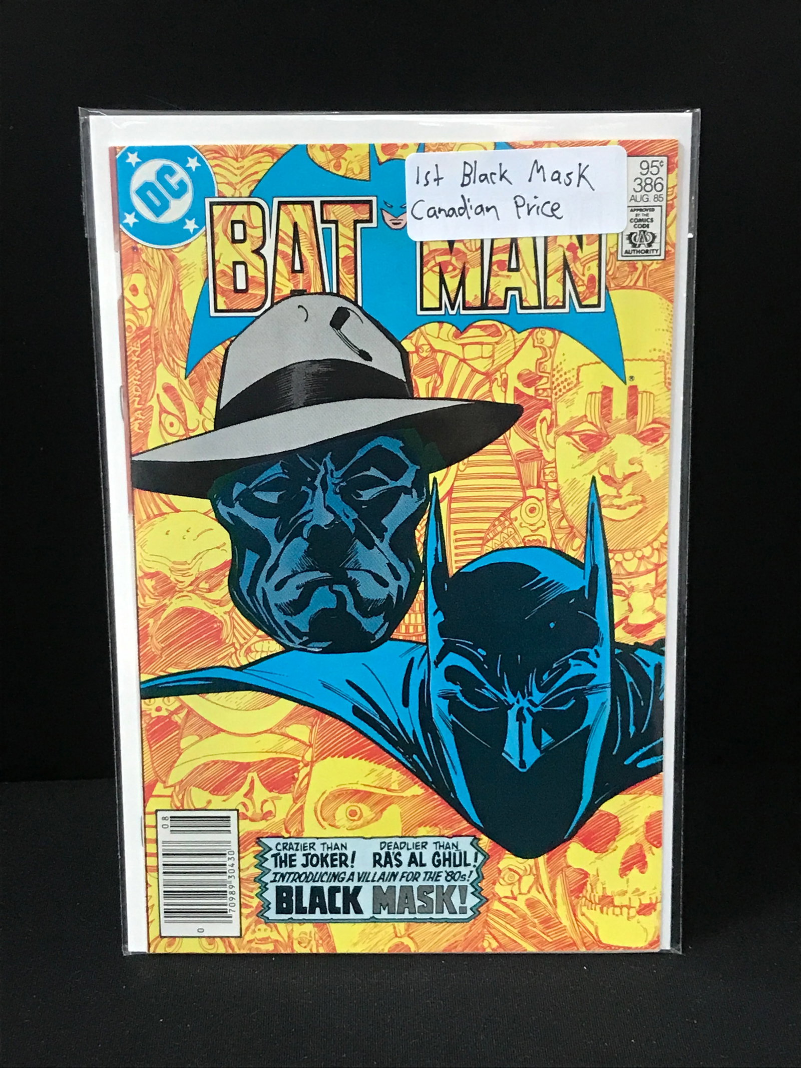 BATMAN #386 1ST BLACK MASK (DC): Prices are in Canadian dollars