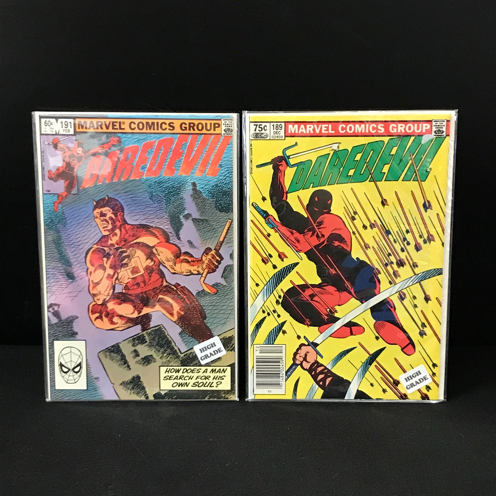 LOT OF 2 DAREDEVIL COMICS #189 AND #1191 (MARVEL COMICS) (1 of 1)