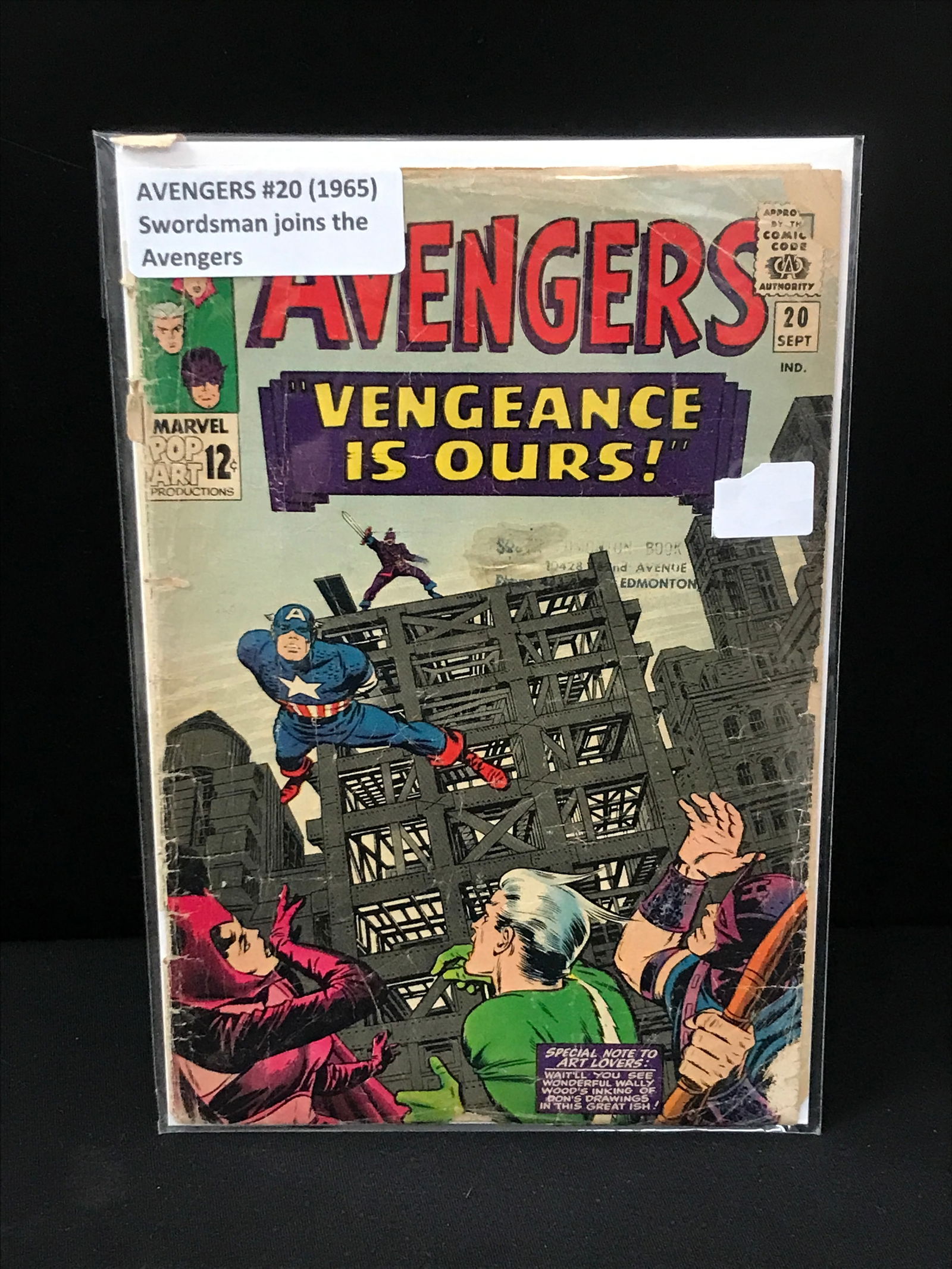 THE AVENGERS #20 (MARVEL COMICS) (1 of 1)