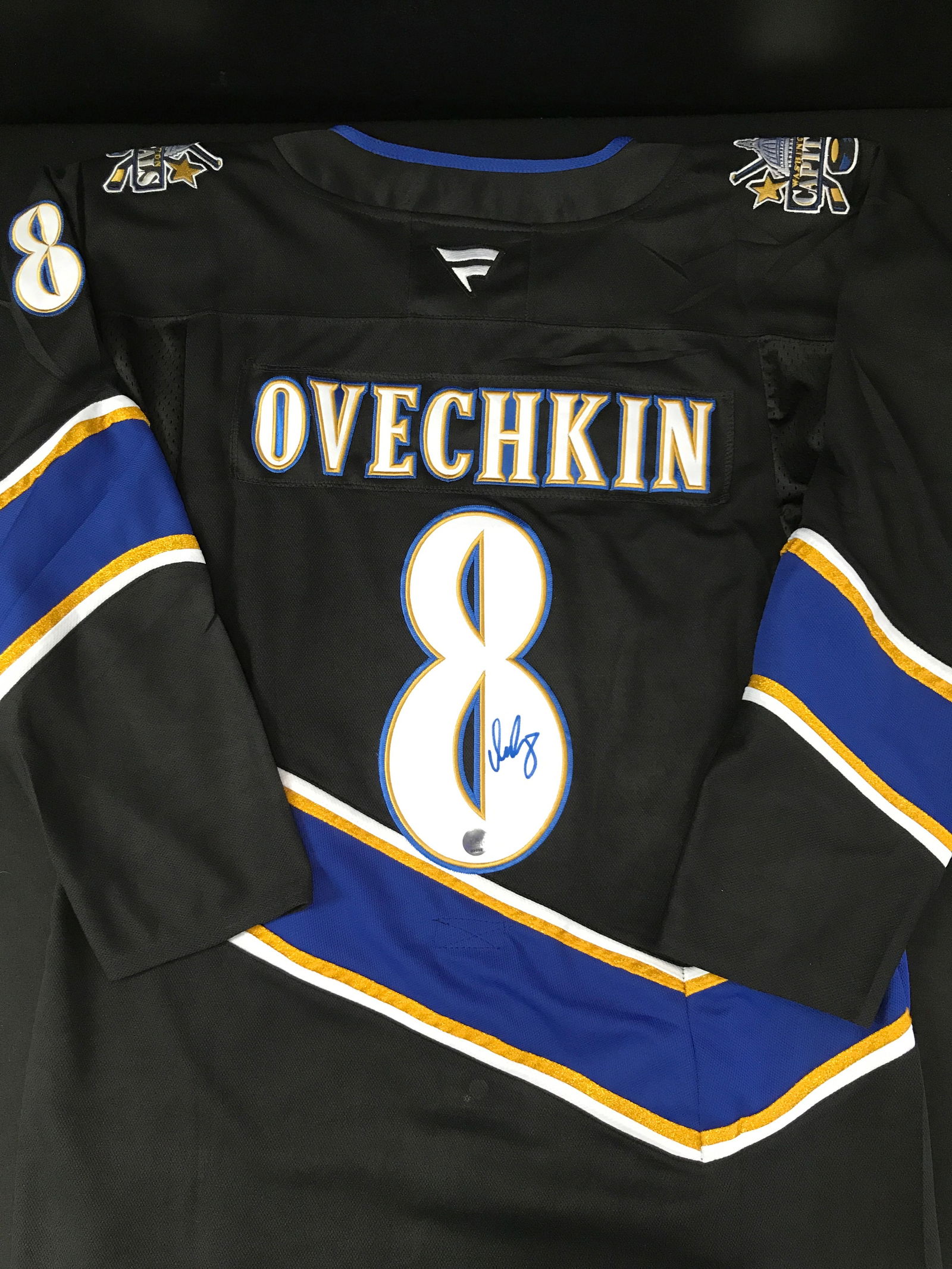 ALEXANDER OVECHKIN SIGNED WASHINGTON CAPITALS JERSEY (KB COA) (1 of 3)