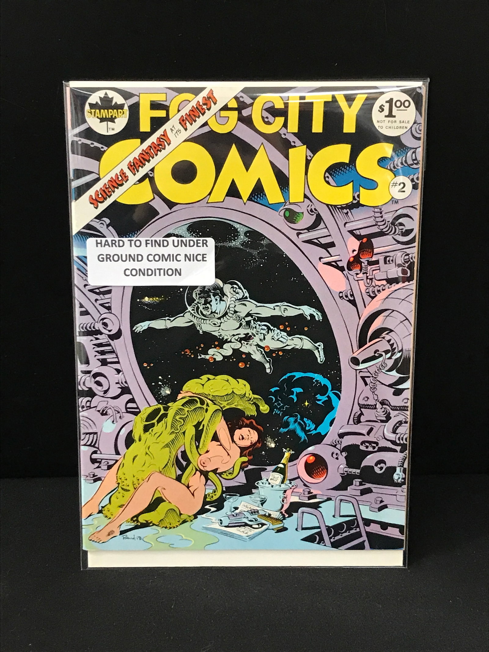 FROG CITY COMICS #2 (STAMPART COMICS): Prices are in Canadian dollars