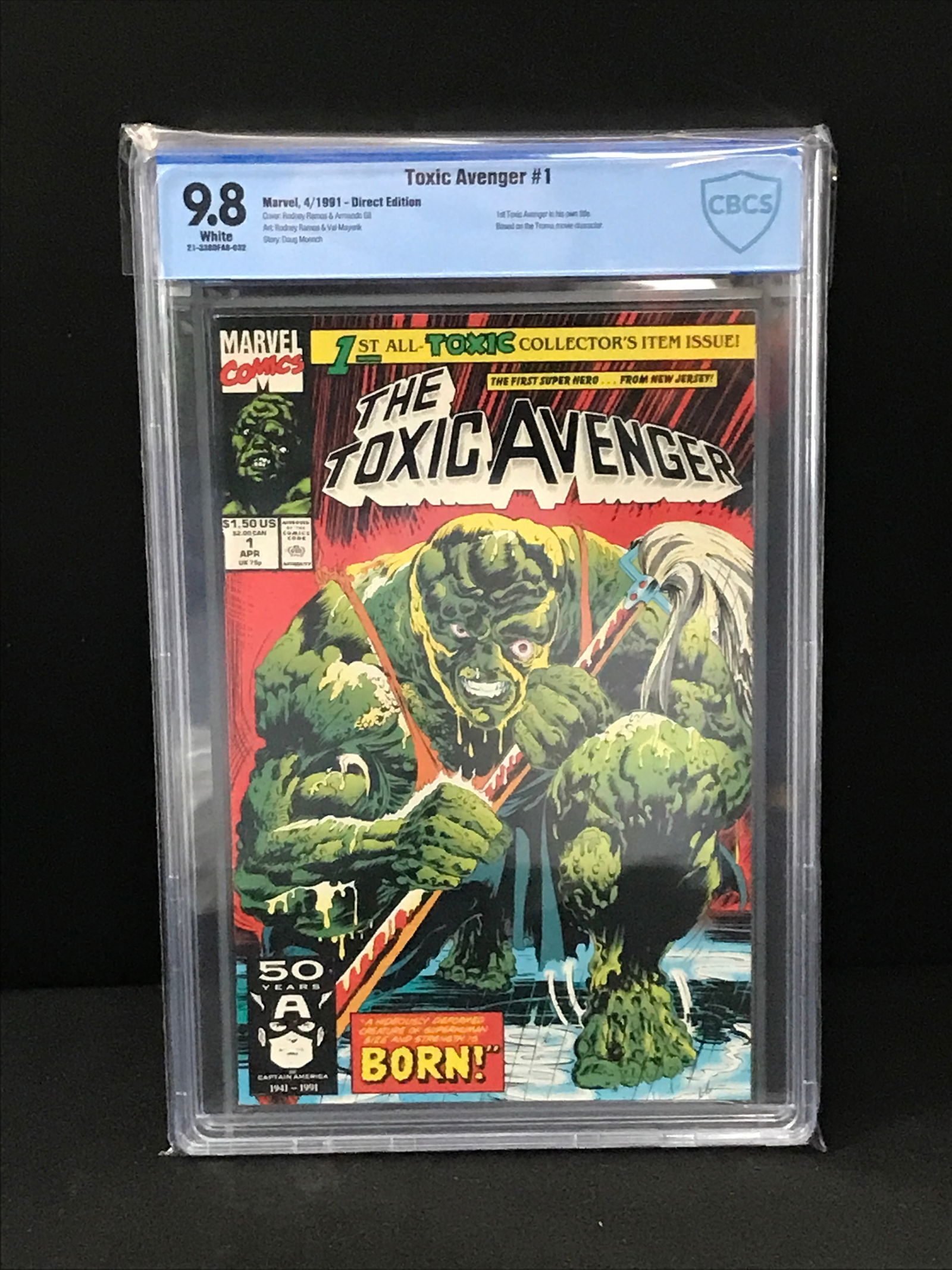 THE TOXIC AVENGERS #1 CBCS GRADE 9.8 (1 of 1)