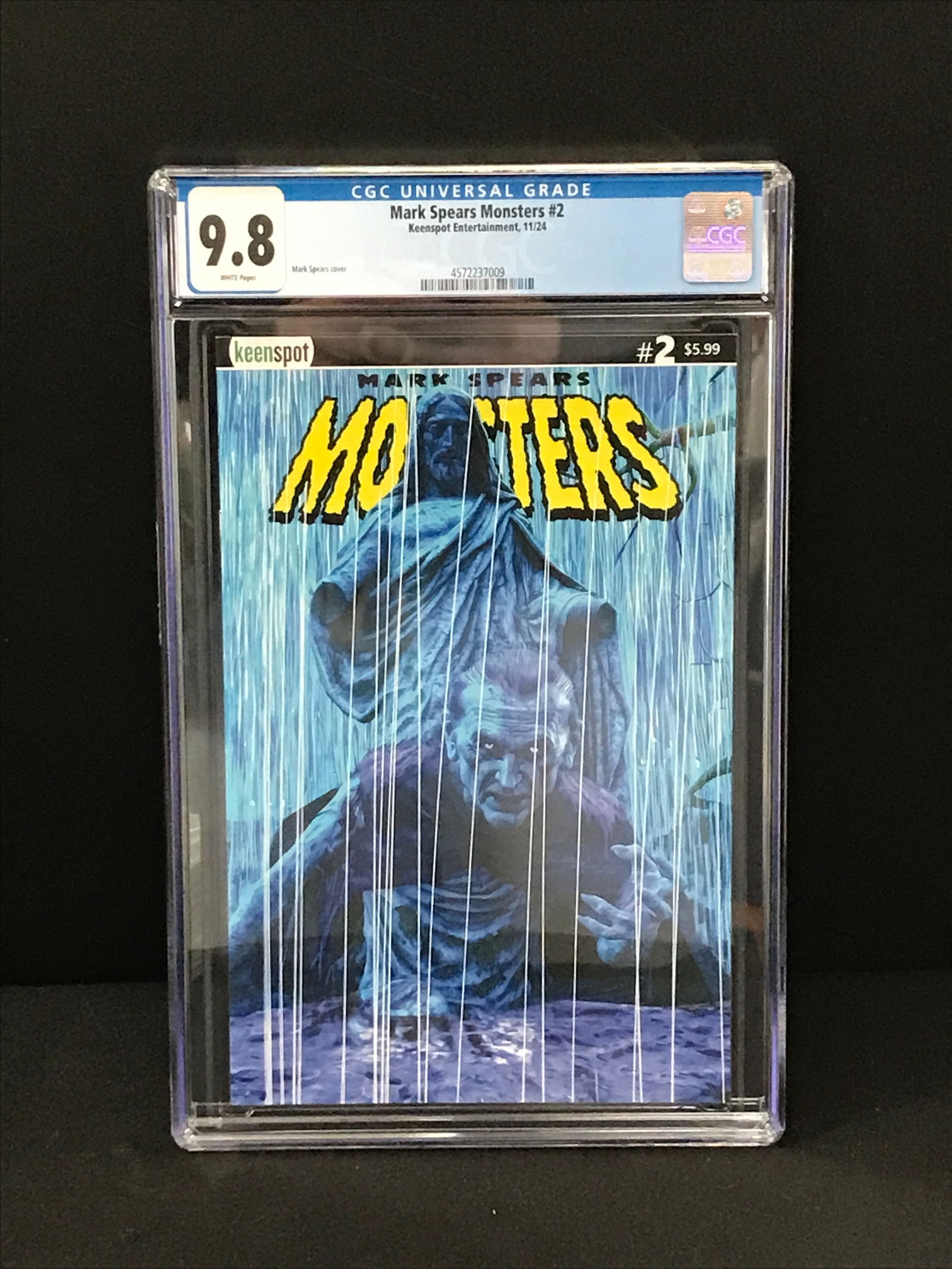 MARK SPEARS MONSTERS #2 CGC GRADE 9.8 (1 of 1)