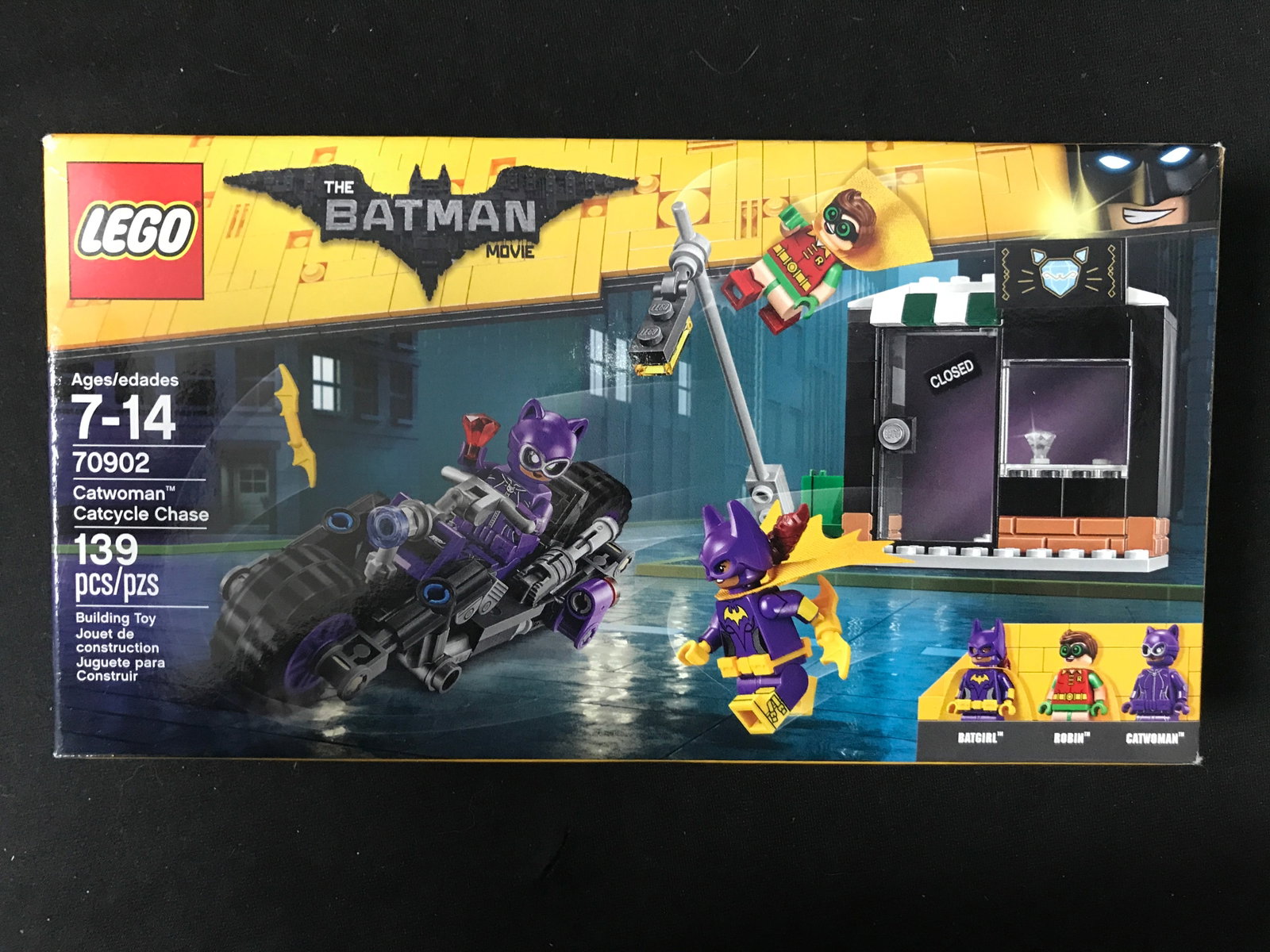 SEALED LEGO THE BATMAN MOVIE 70902 CATWOMAN CATCYCLE CHASE: Prices are in Canadian dollars