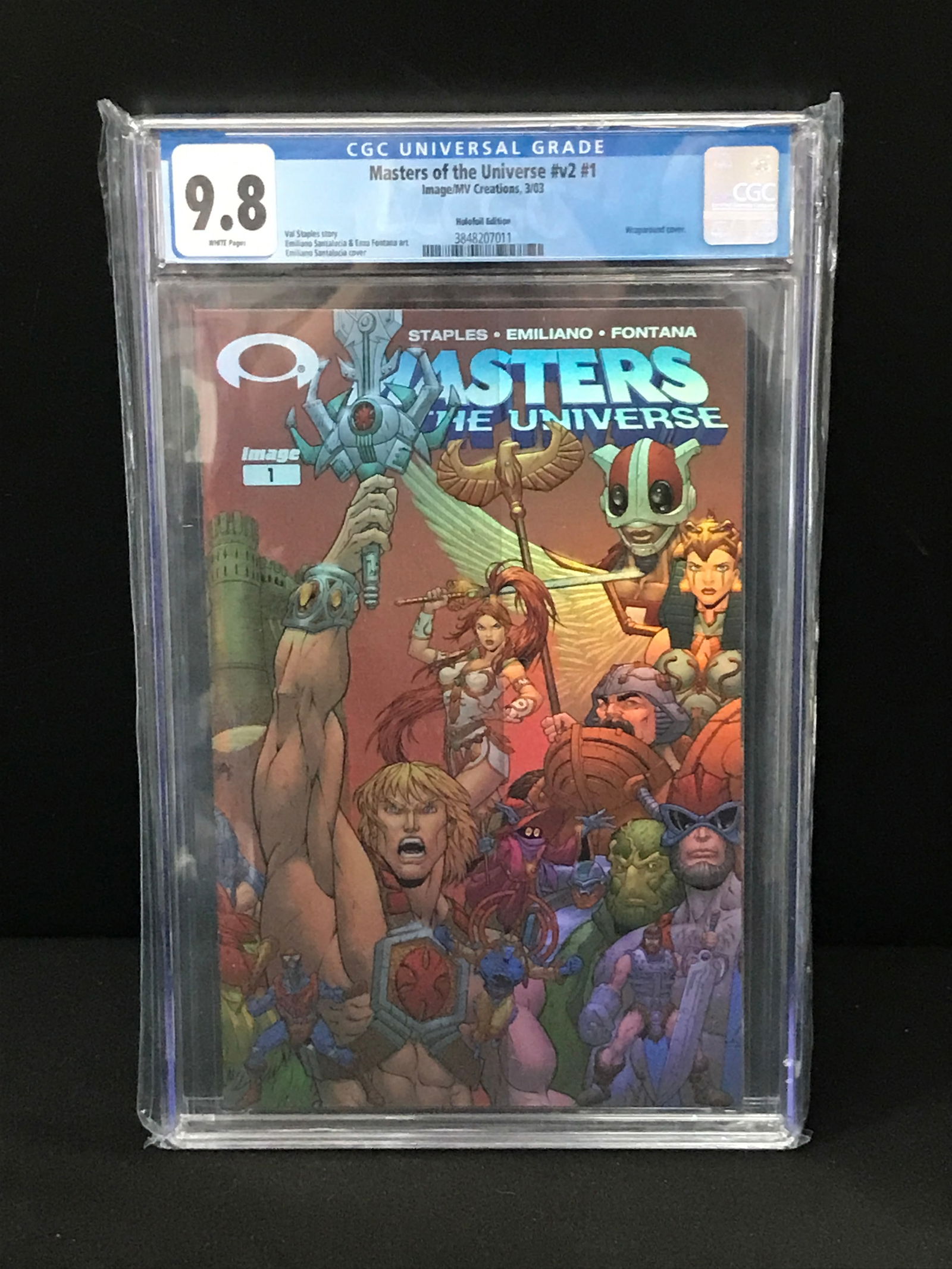 MASTERS OF THE UNIVERSE #1 (IMAGE COMICS) CGC GRADE 9.8 (1 of 1)