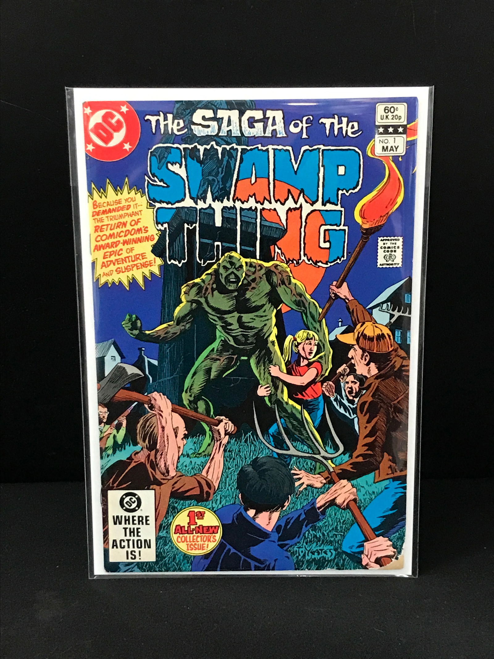 THE SAGA OF THE SWAMP THING #1 (DC COMICS) (1 of 1)