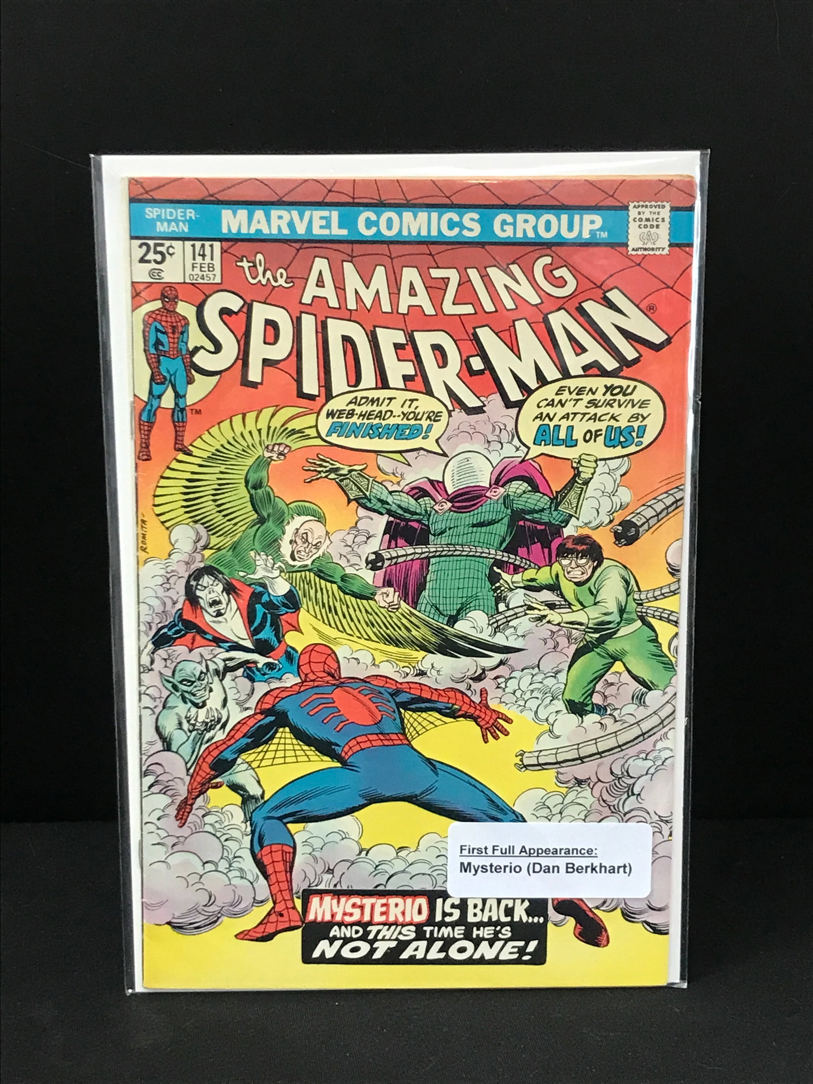 THE AMAZING SPIDERMAN #141 (MARVEL COMICS): Prices are in Canadian dollars