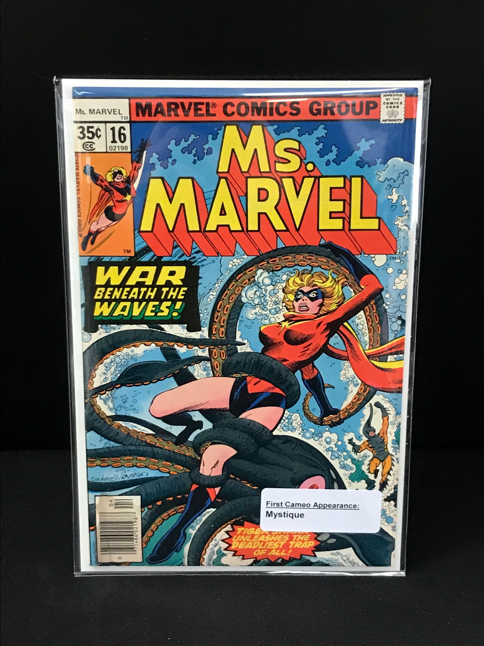 MS MARVEL #16 1ST APPEARANCE OF MYSTIQUE (MARVEL COMICS) (1 of 1)