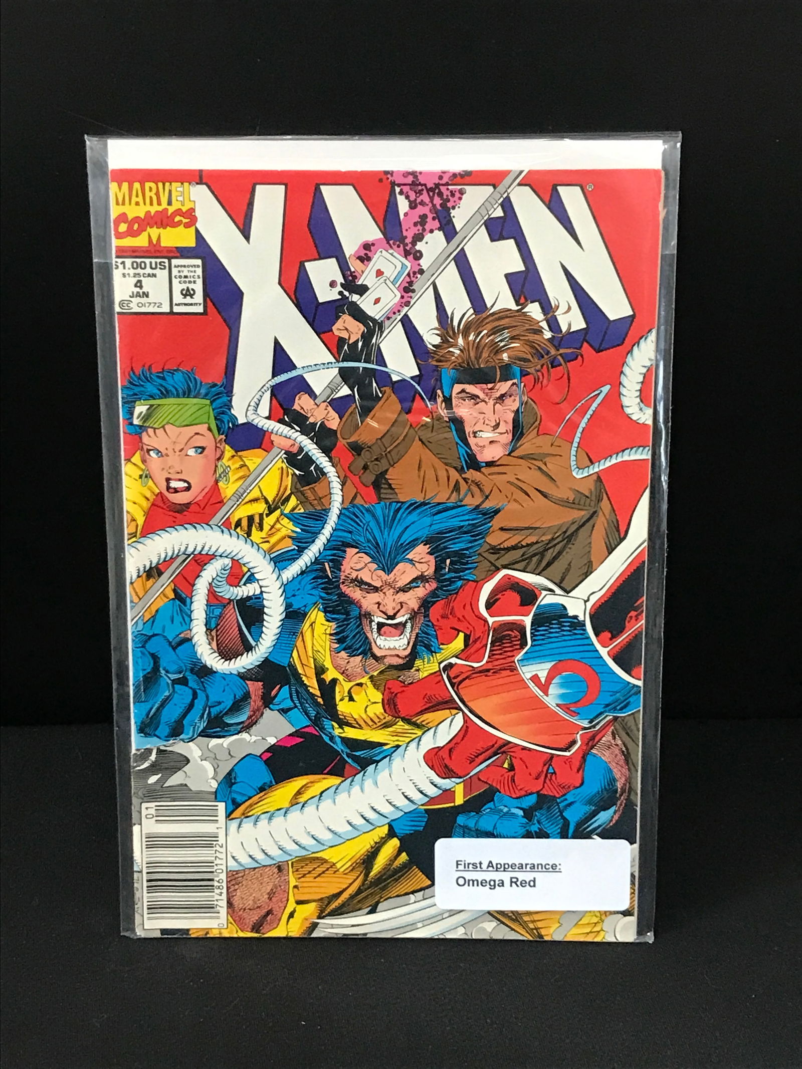 X-MEN #4 1ST APPEARANCE OF OMEGA RED (MARVEL COMICS) (1 of 1)