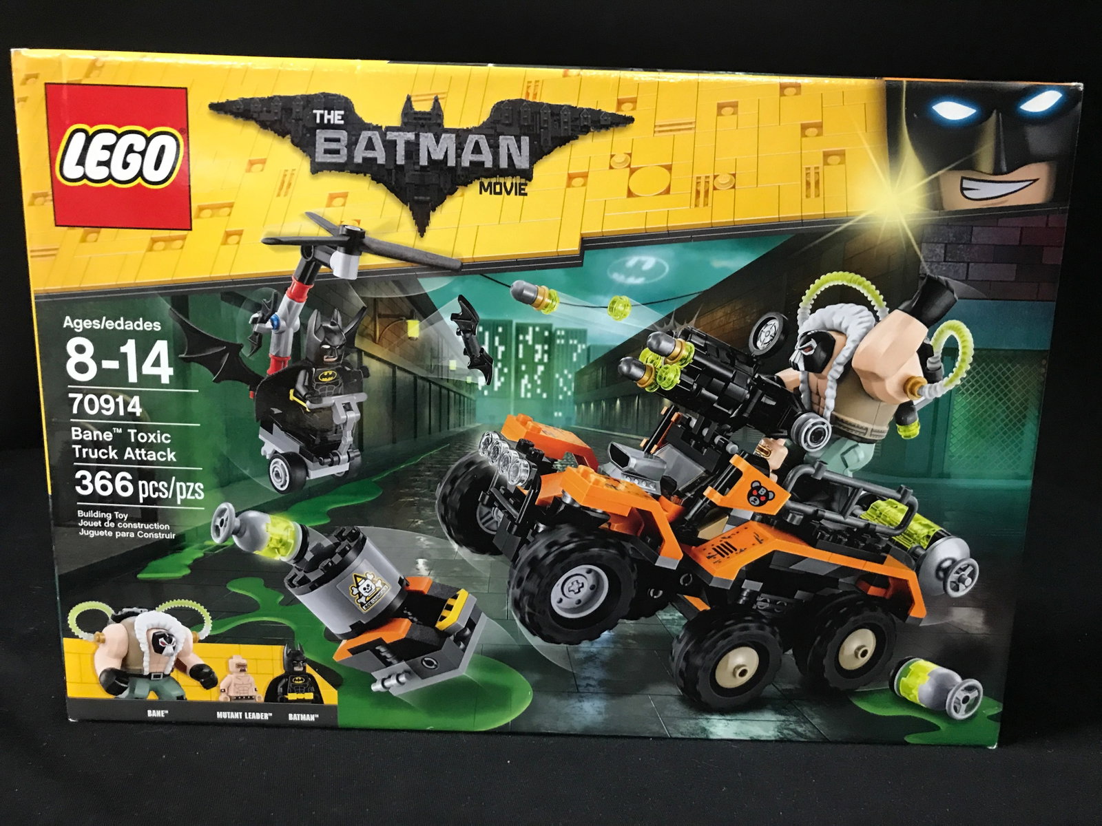 SEALED LEGO THE BATMAN MOVIE 70914 BANE TOXIC TRUCK ATTACK: Prices are in Canadian dollars