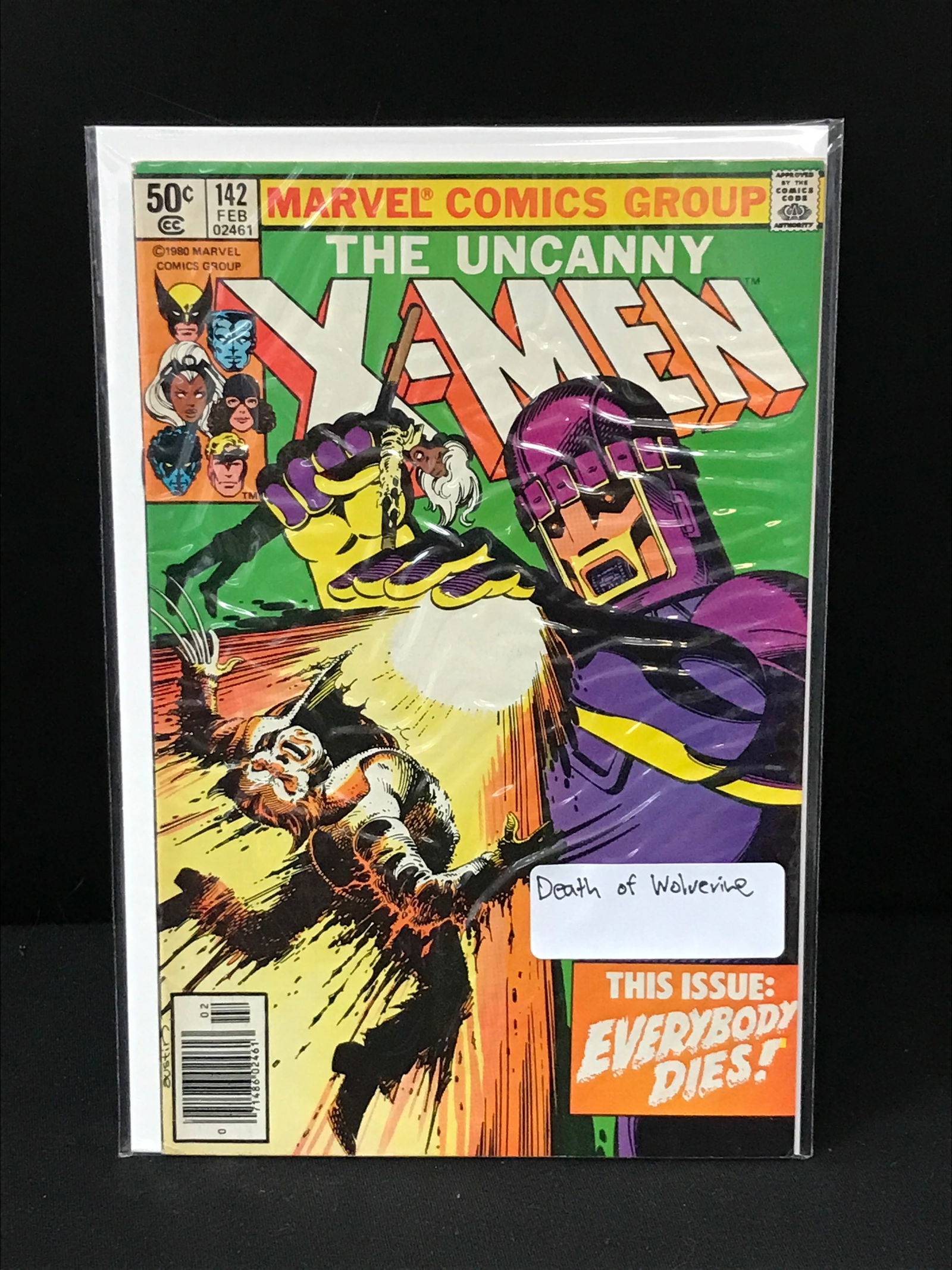 MARVEL COMICS NO.142 X-MEN (1 of 1)
