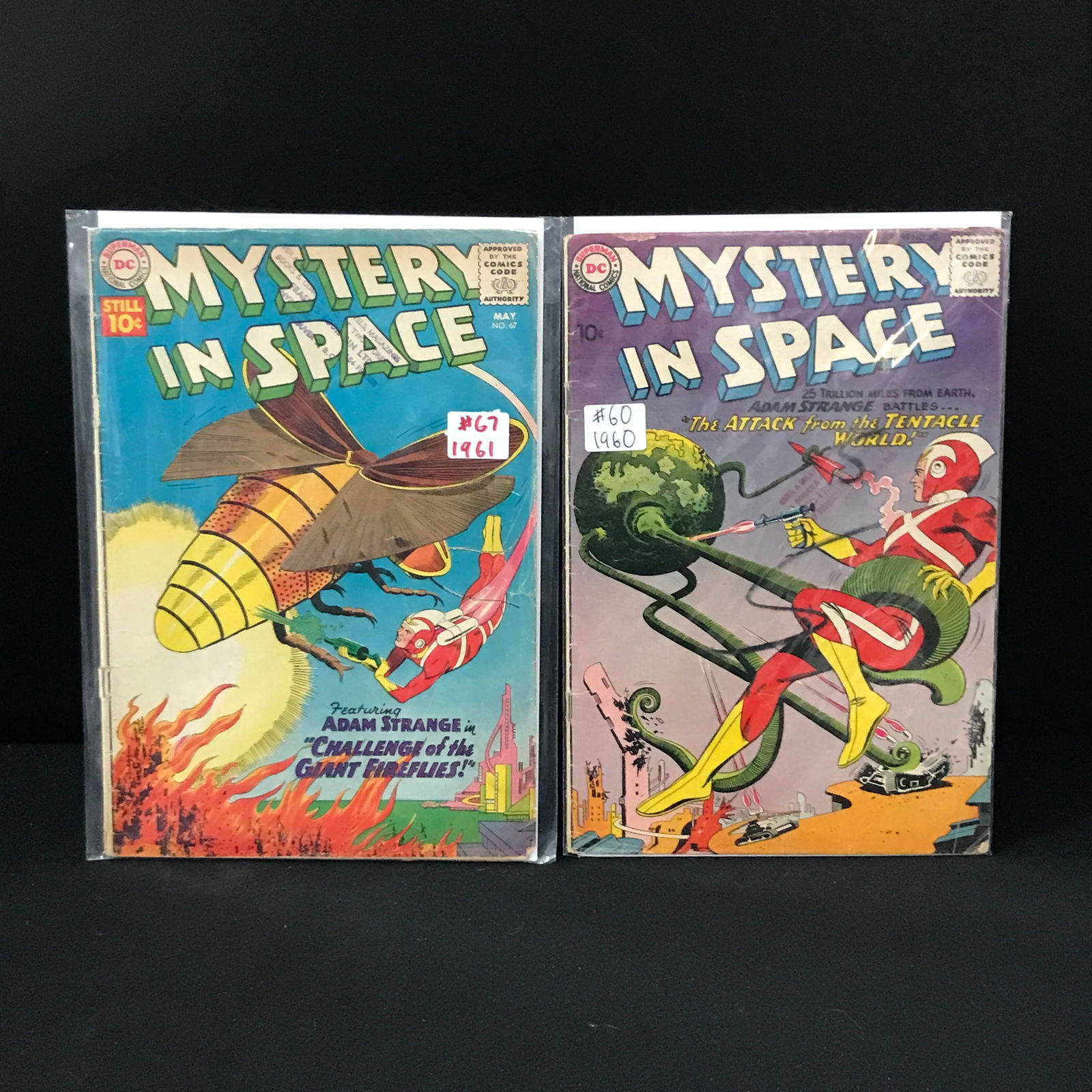 LOT OF 2 MYSTERY IN SPACE COMICS (DC COMICS) (1 of 1)