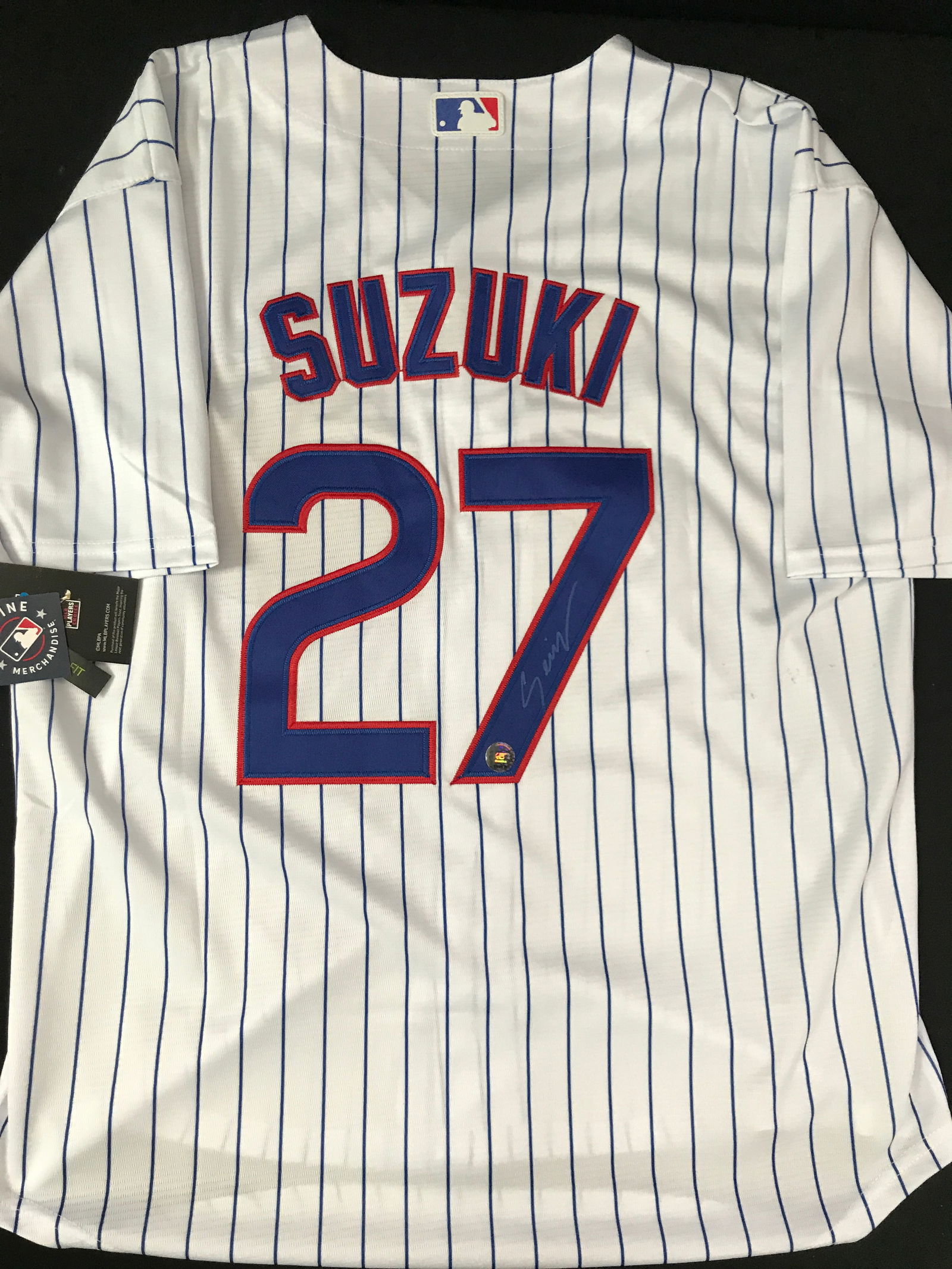SEIYA SUZUKI SIGNED CUBS JERSEY (KB COA) (1 of 3)