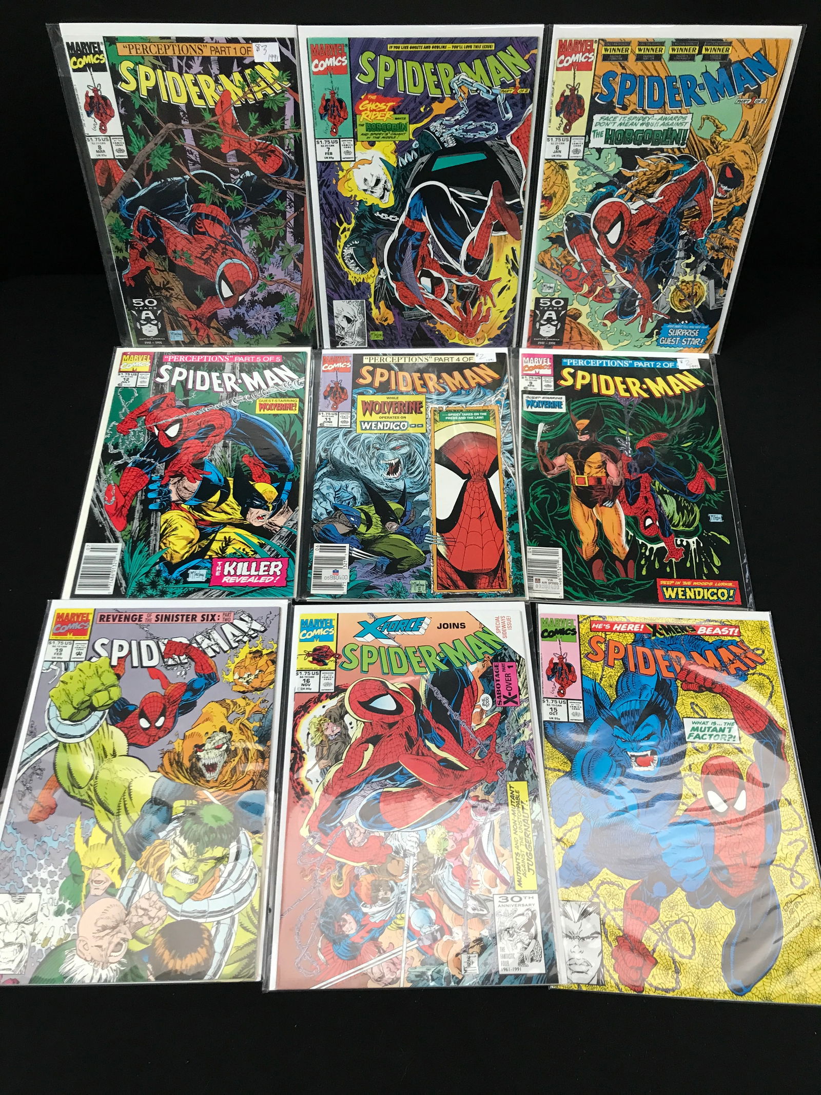 MARVEL COMICS SPIDER-MAN COMIC BOOK LOT (1 of 1)
