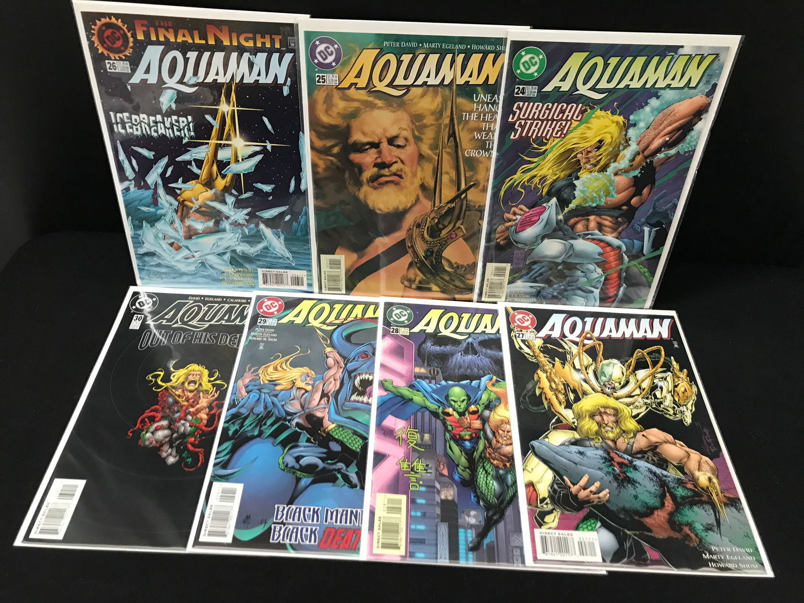 DC COMICS AQUAMAN COMIC BOOK LOT (1 of 1)