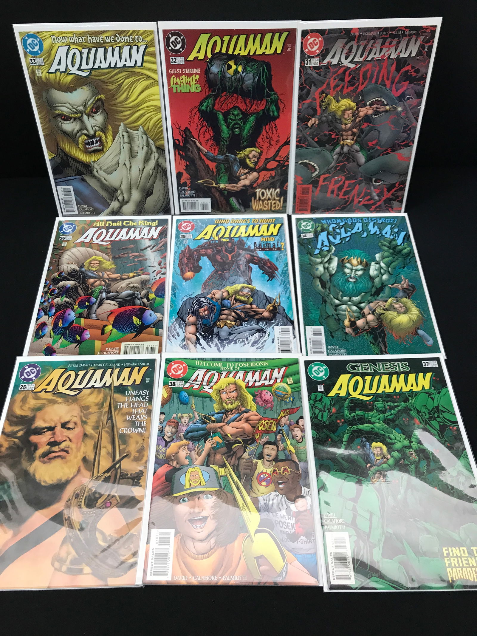DC COMICS AQUAMAN COMIC BOOK LOT (1 of 1)
