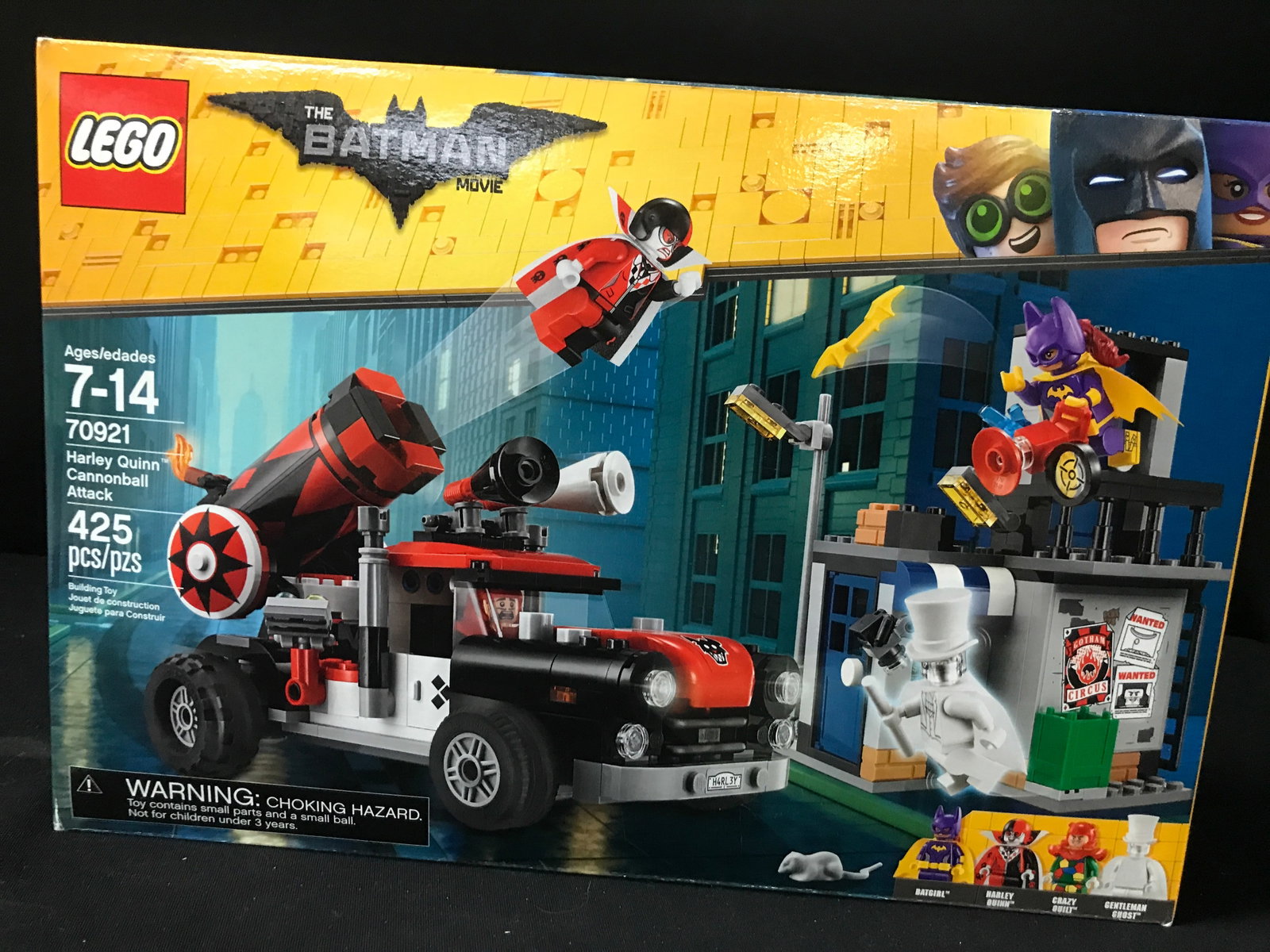 SEALED LEGO THE BATMAN MOVIE 70921 HARLEY QUINN CANNONBALL ATTACK: Prices are in Canadian Dollars