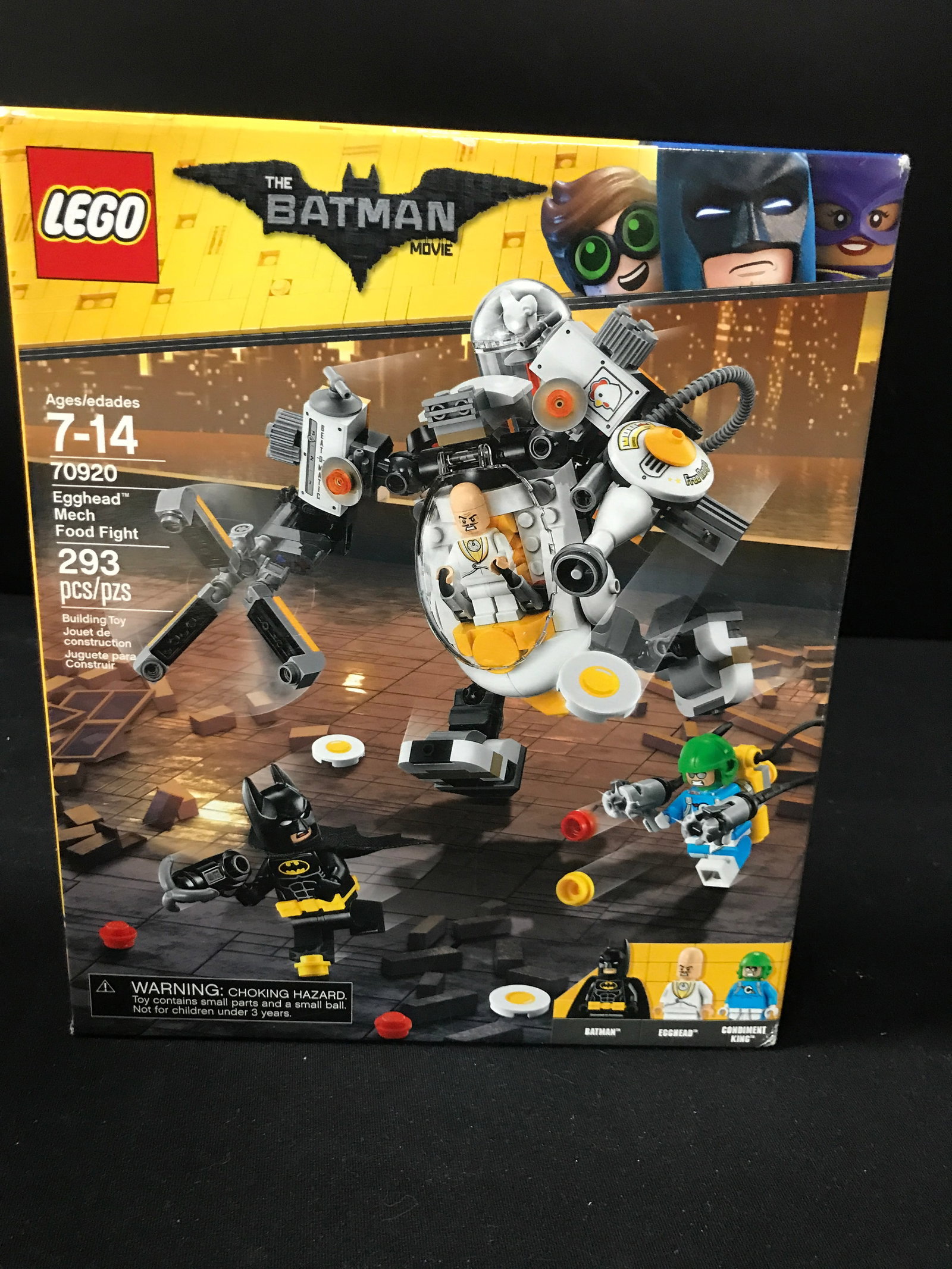 SEALED LEGO THE BATMAN MOVIE 70920 WGGHEAD MECH FOOD FIGHT: Prices are in Canadian Dollars